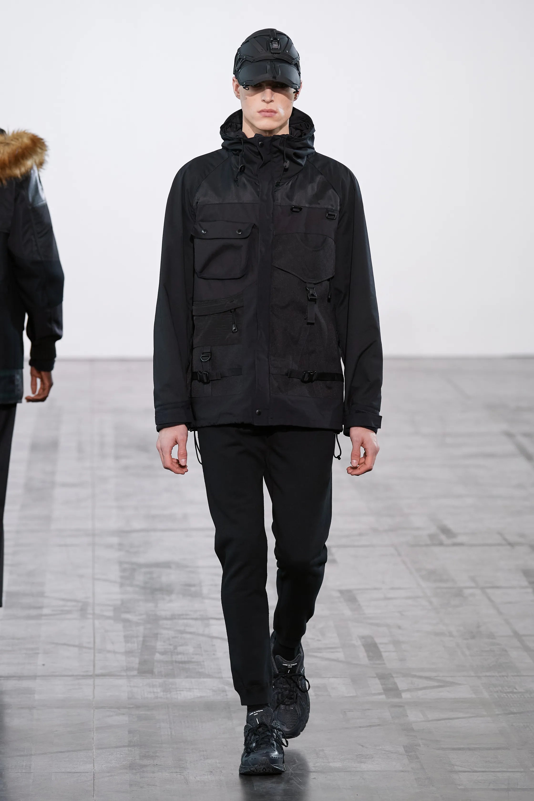 Junya watanabe man a/w 2023 hybrid backpack jacket