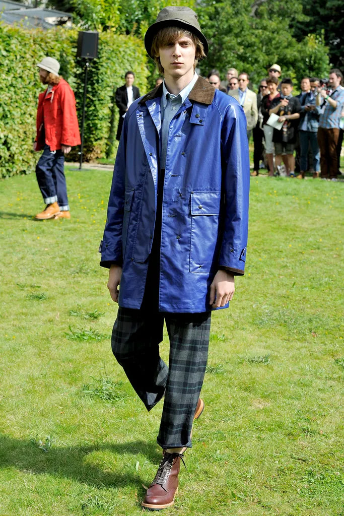 Junya watanabe man s/s 2012 resin trench coat