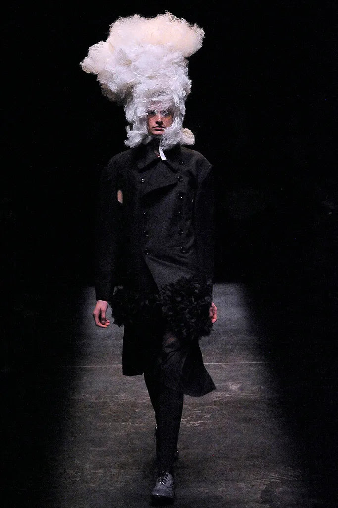 Comme des garçons s/s 2009 deconstructed trench coat