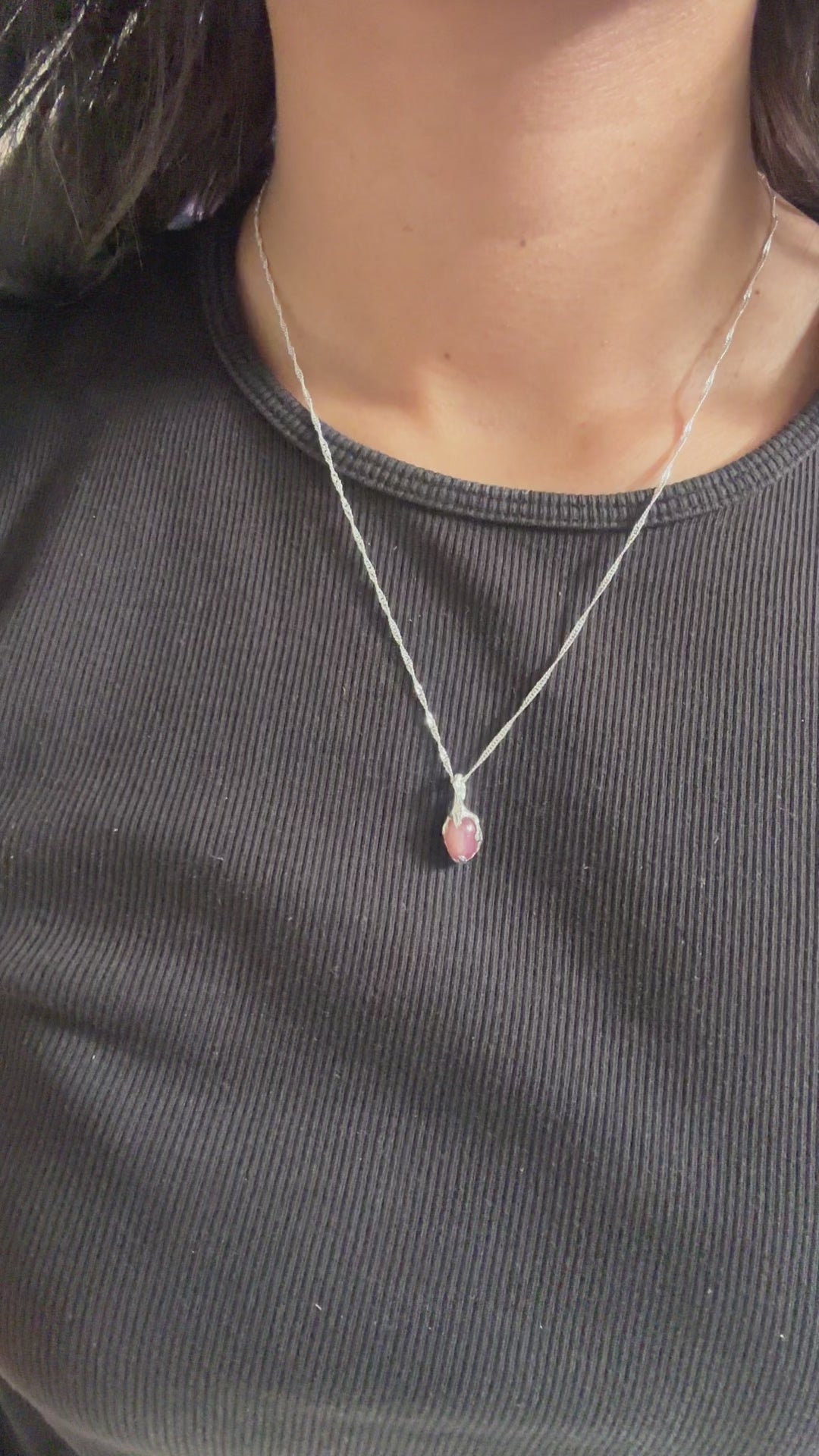 Nymph pendant - silver
