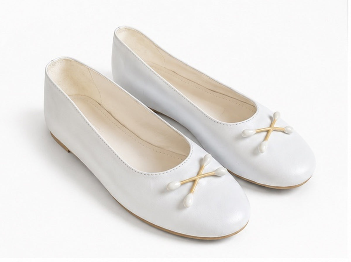 Ear-stick ballet flats