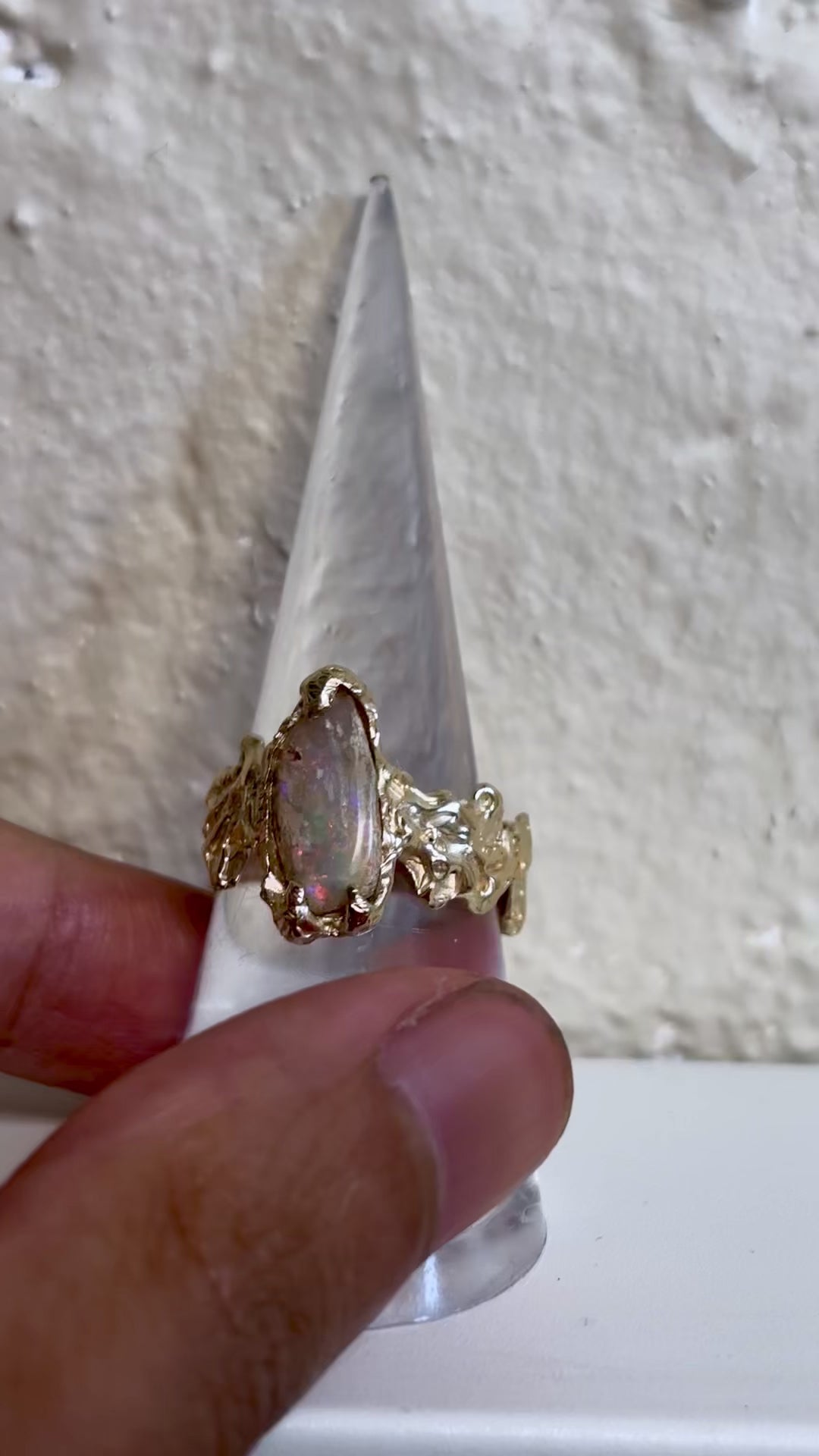 Serene ring - gold size l