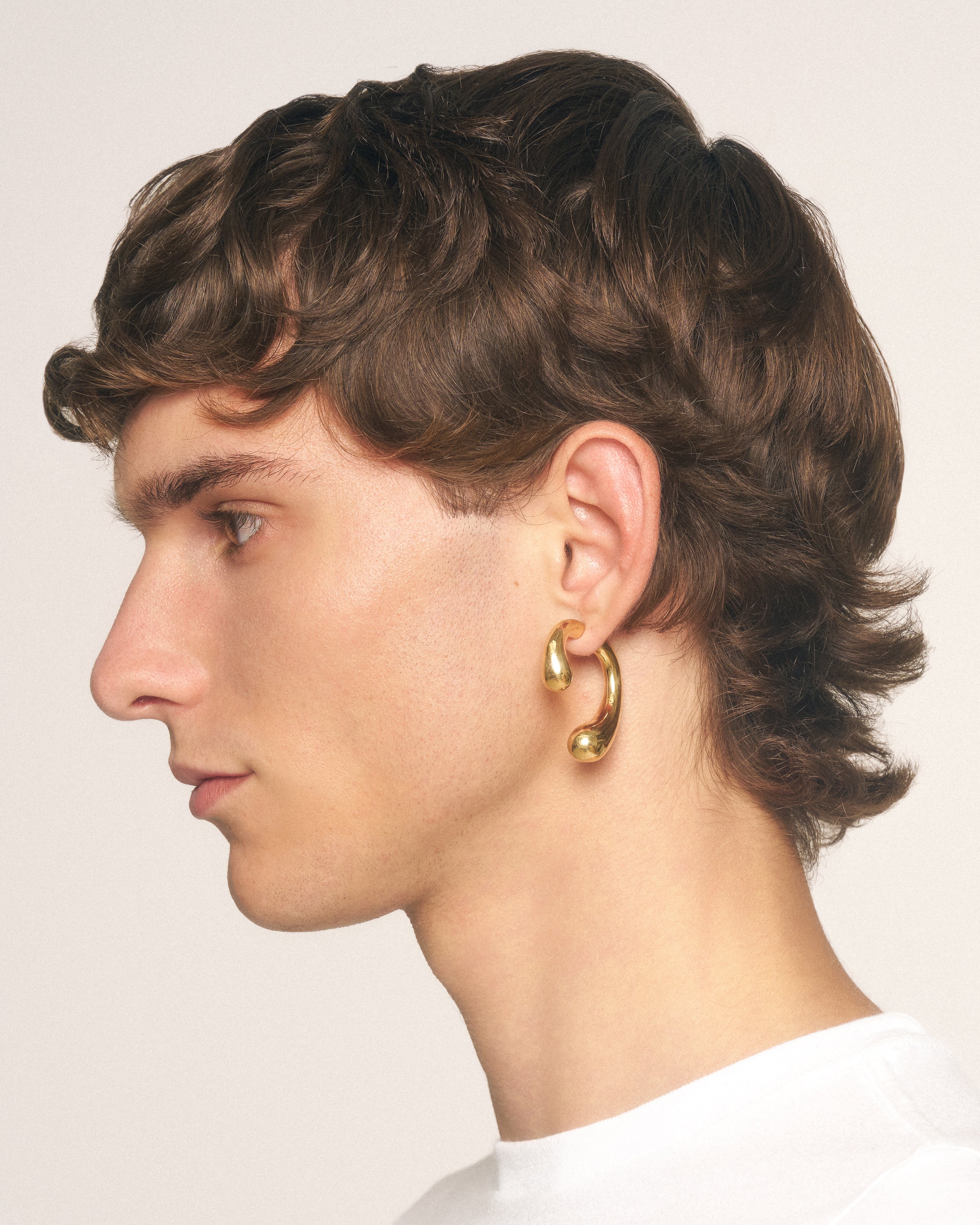 P earrings small