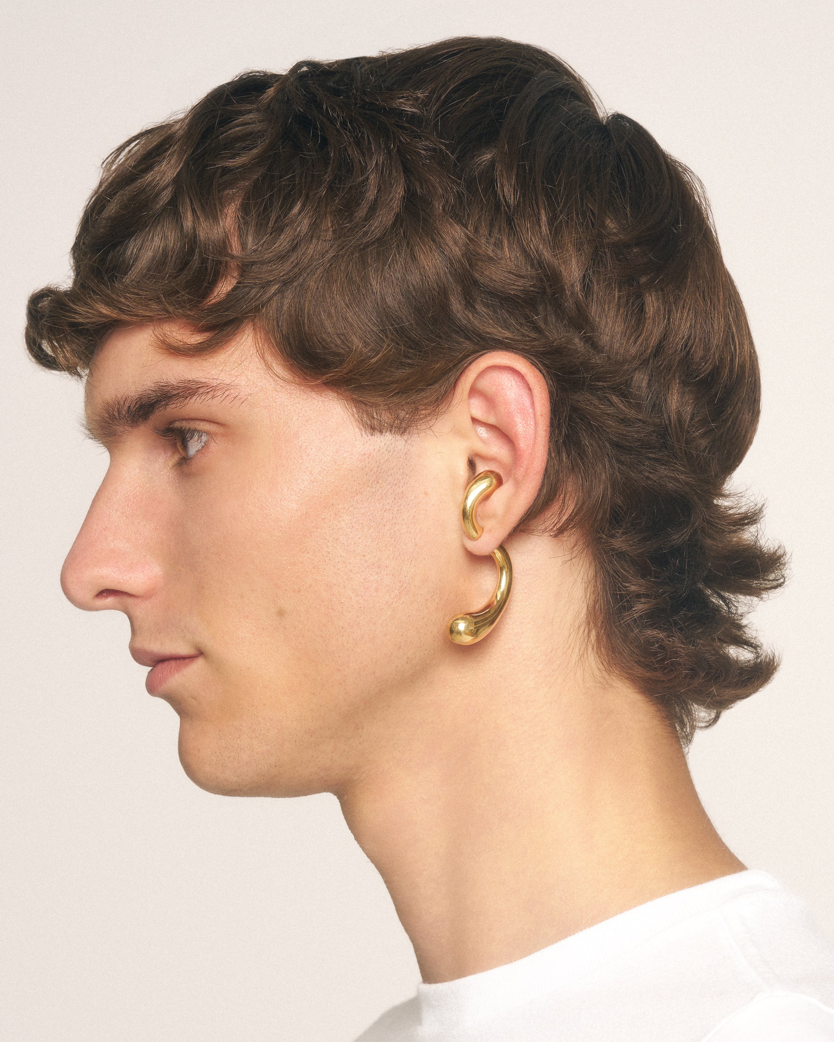 P earrings small