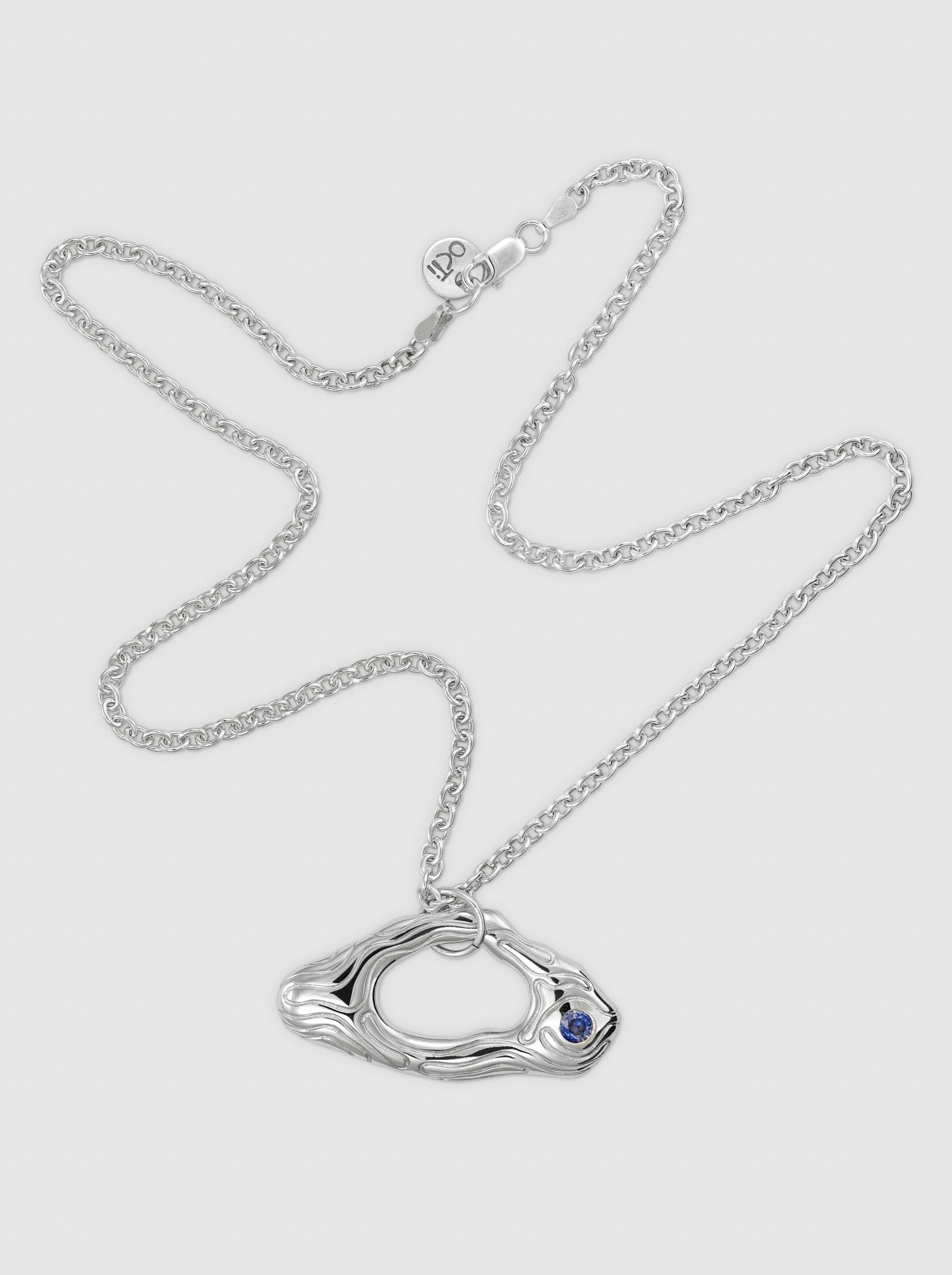 Island pendant necklace large
