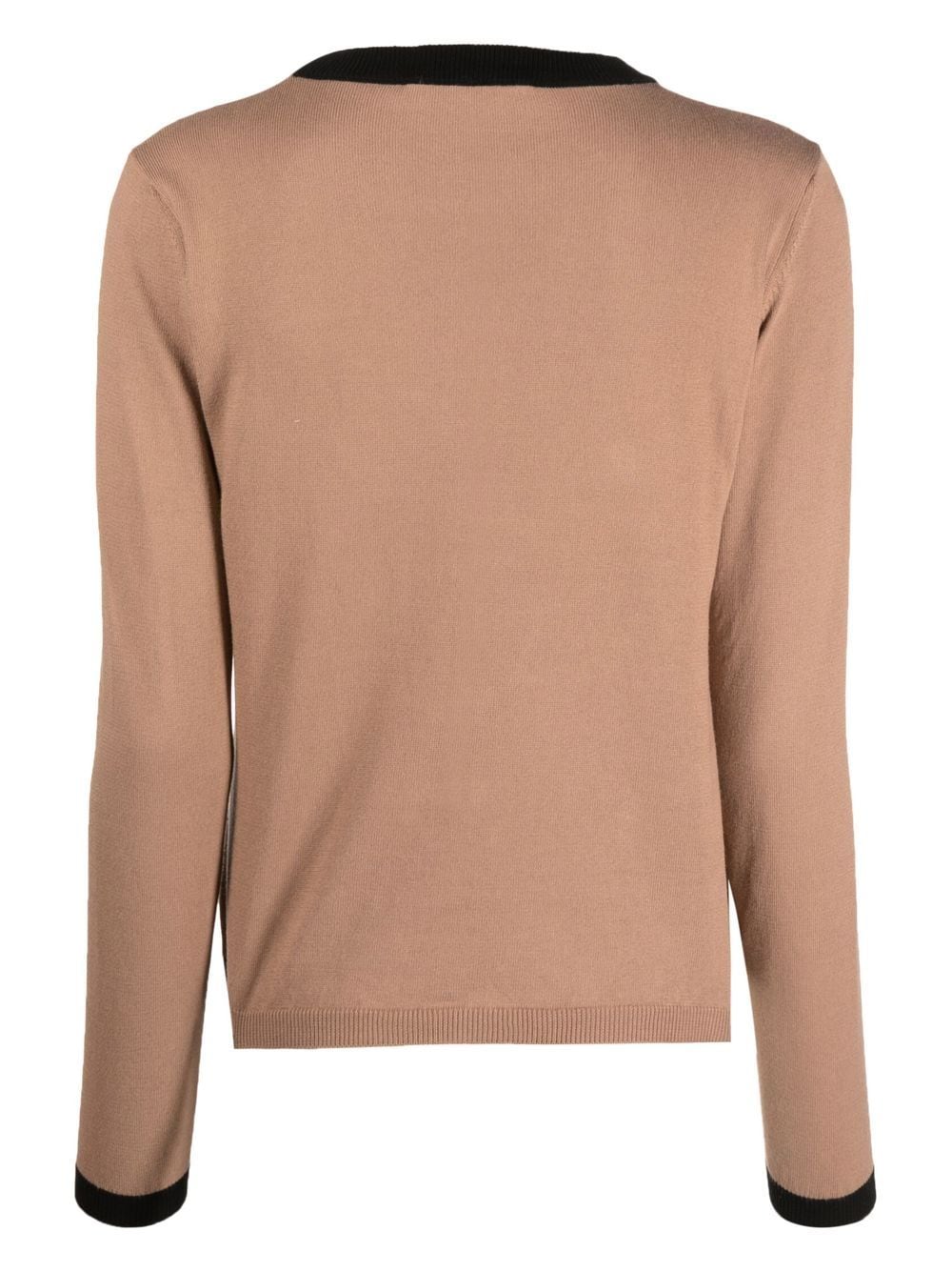 Long sleeve knit t-shirt with