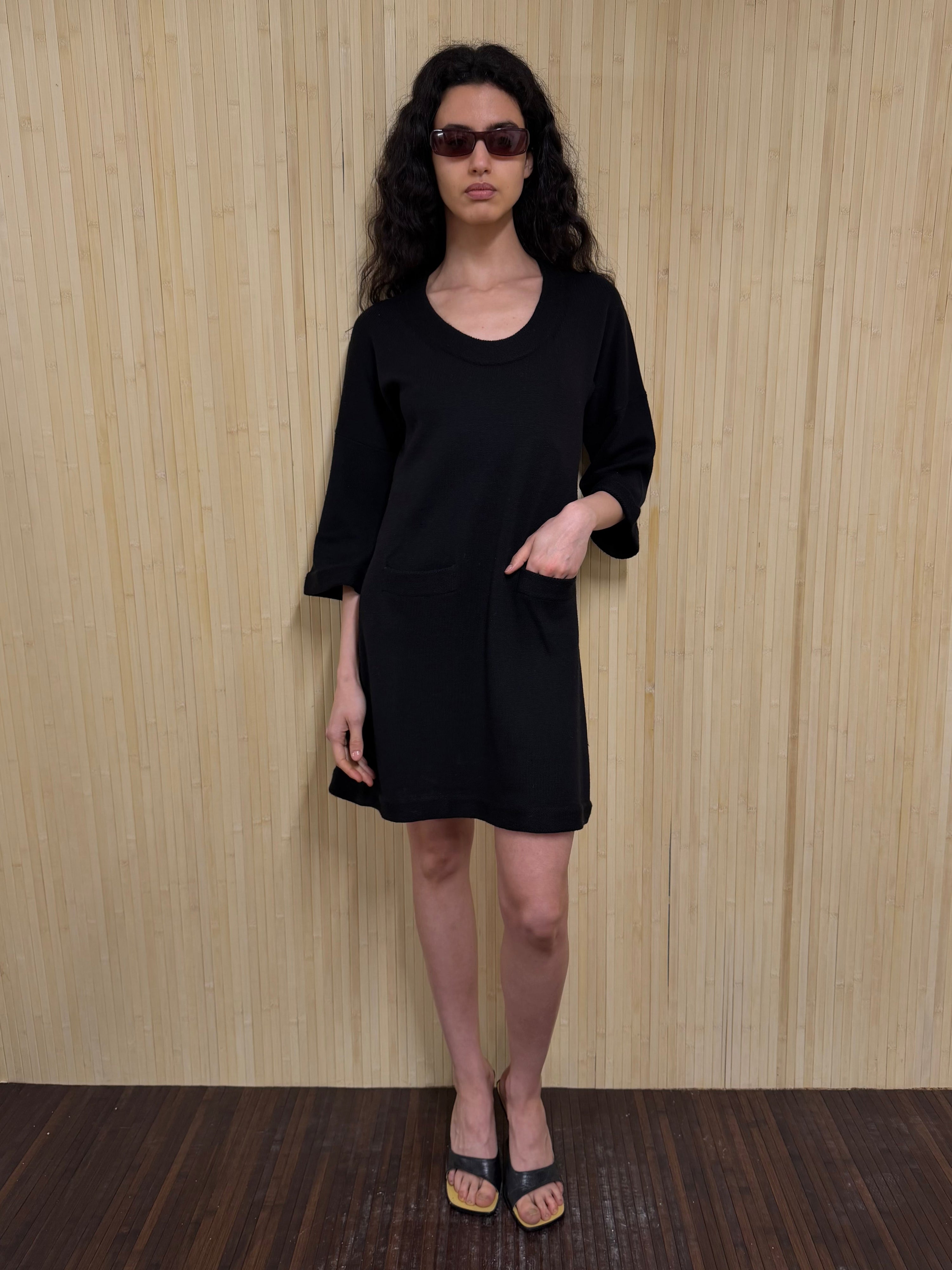 Knit mini dress