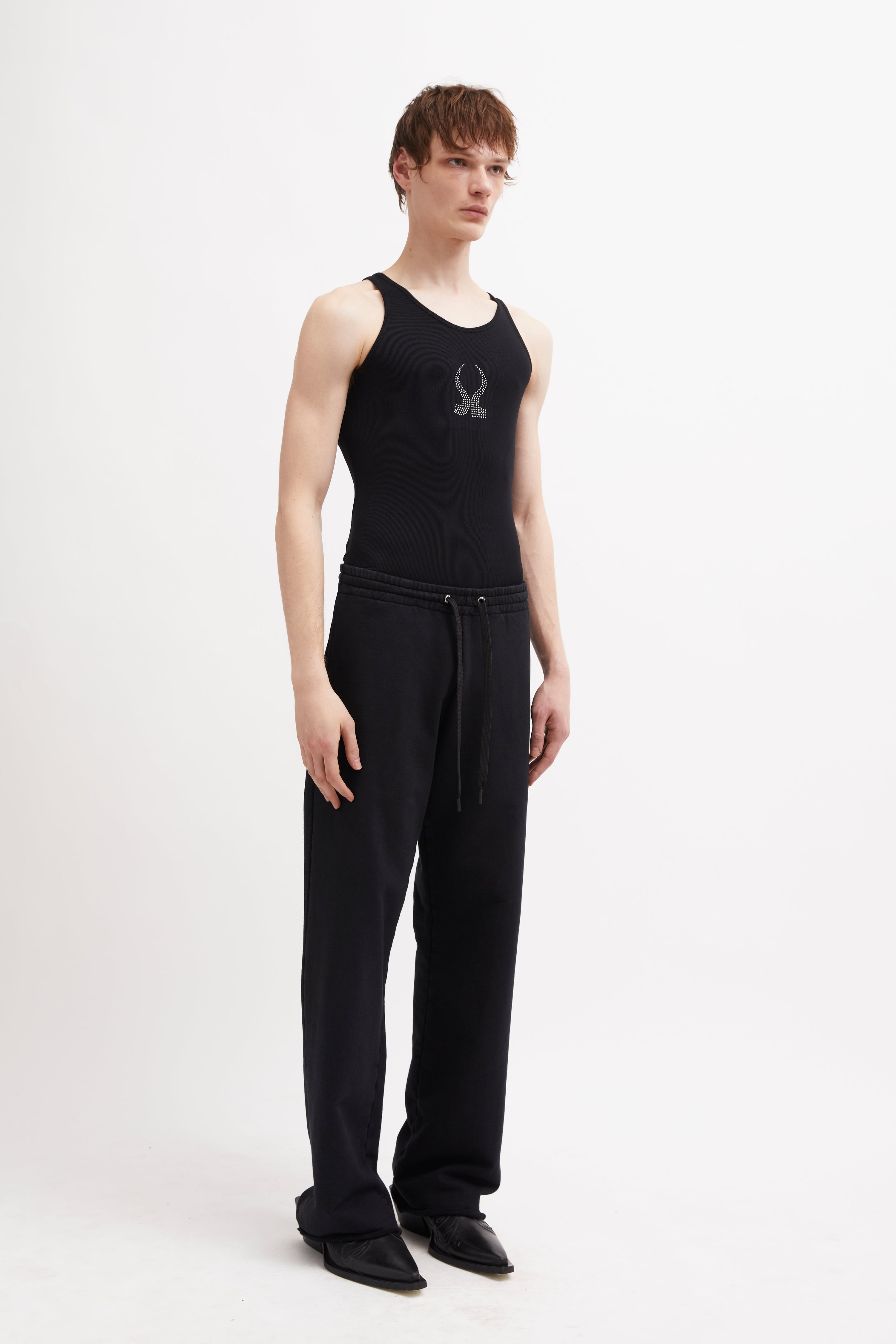 Ticker tank top 12305 black