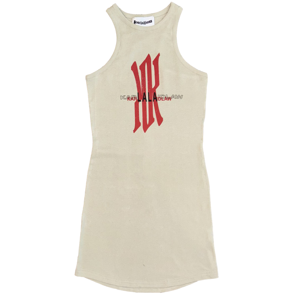 Lala tank dress - beige