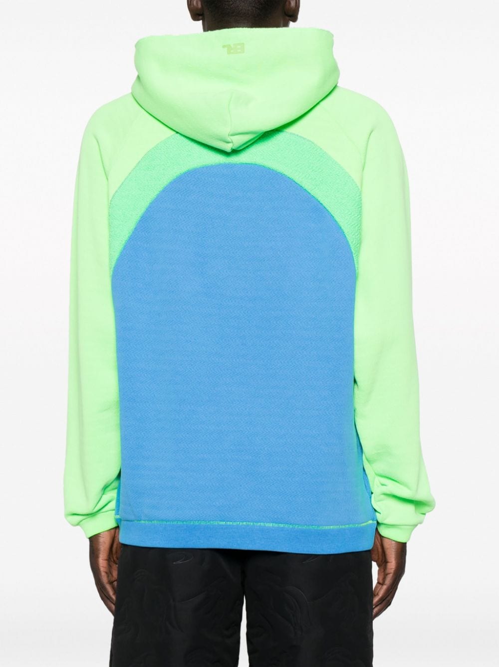 Unisex rainbow hoodie knit