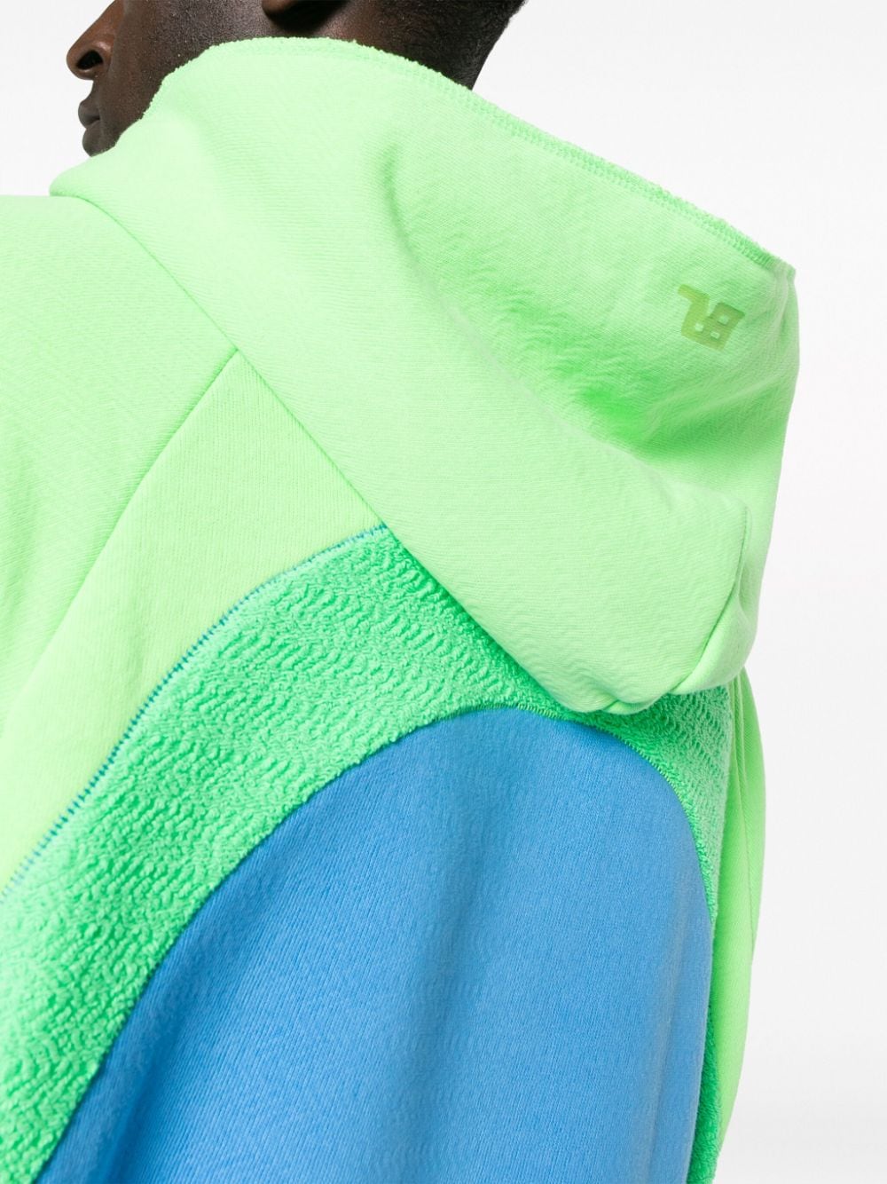 Unisex rainbow hoodie knit