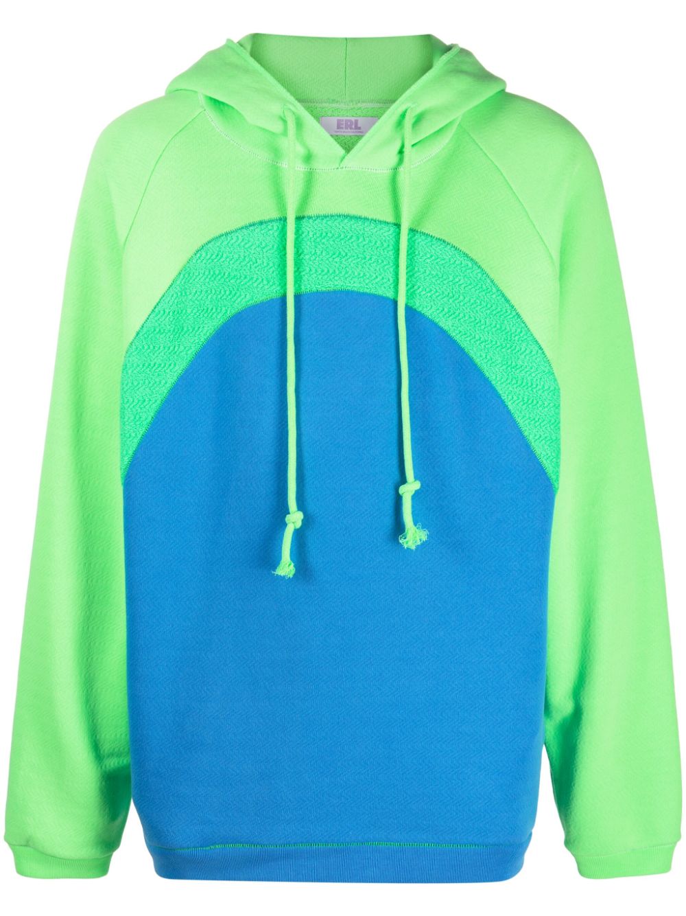 Unisex rainbow hoodie knit