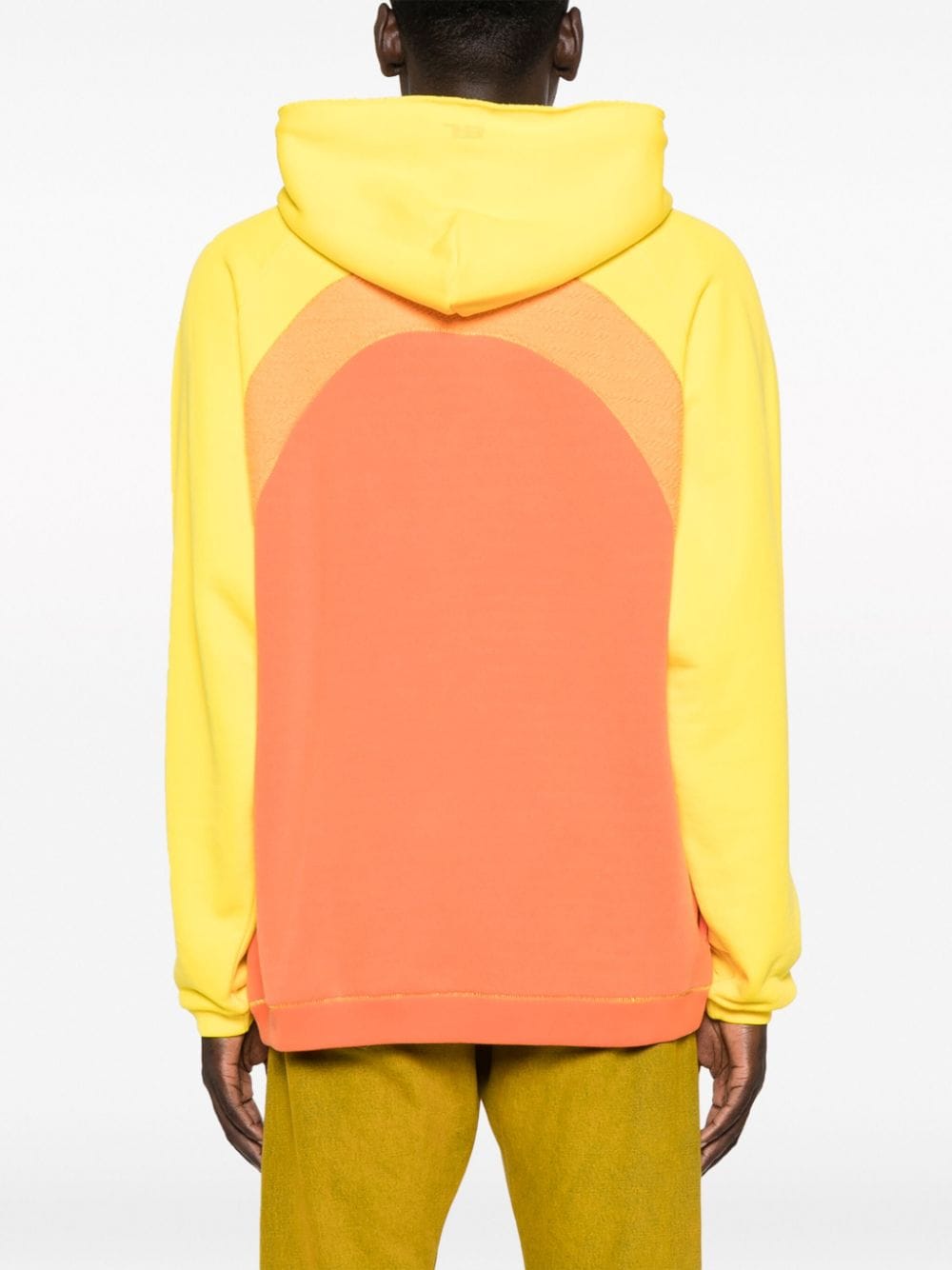 Unisex rainbow hoodie knit
