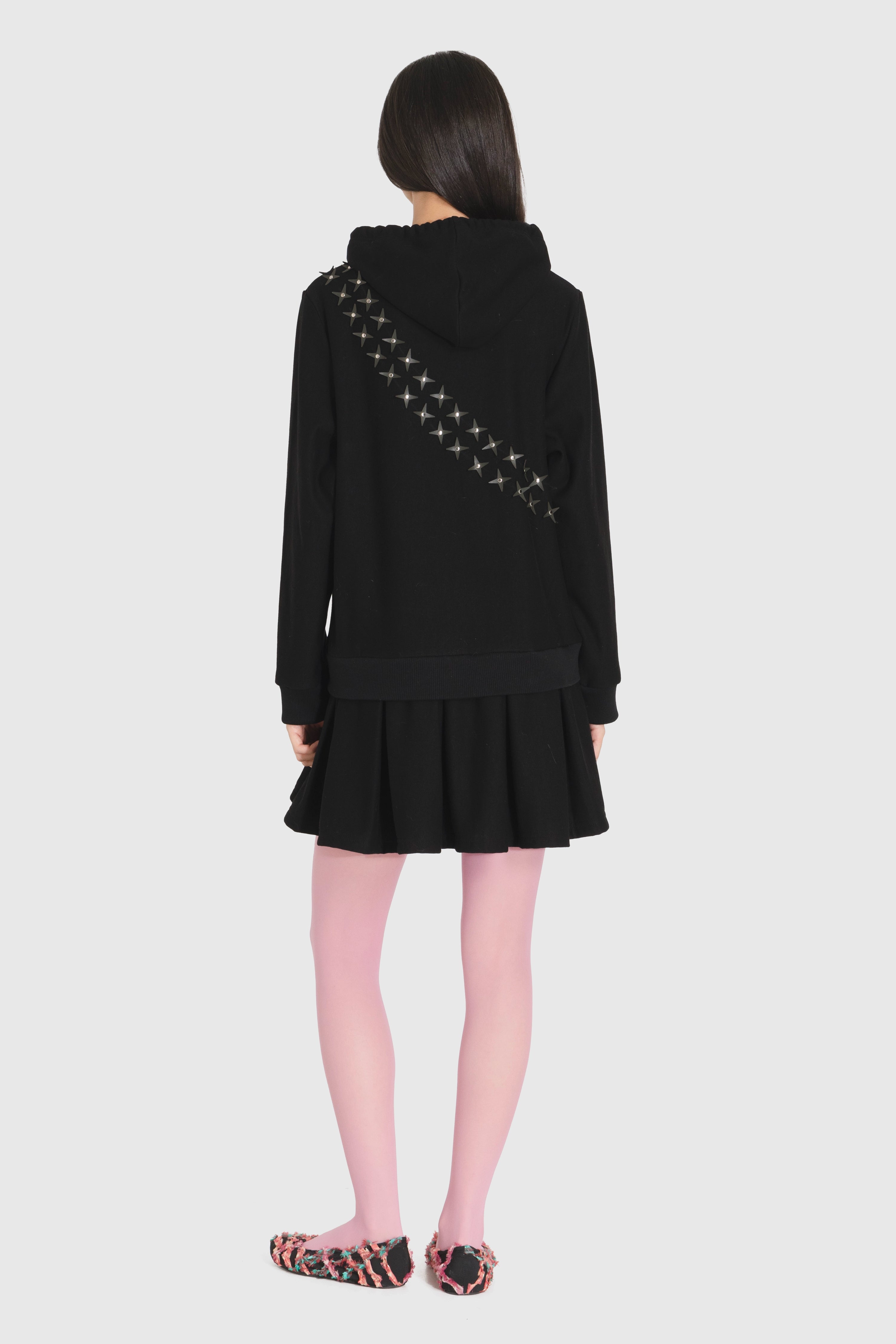 Hoodie with stars