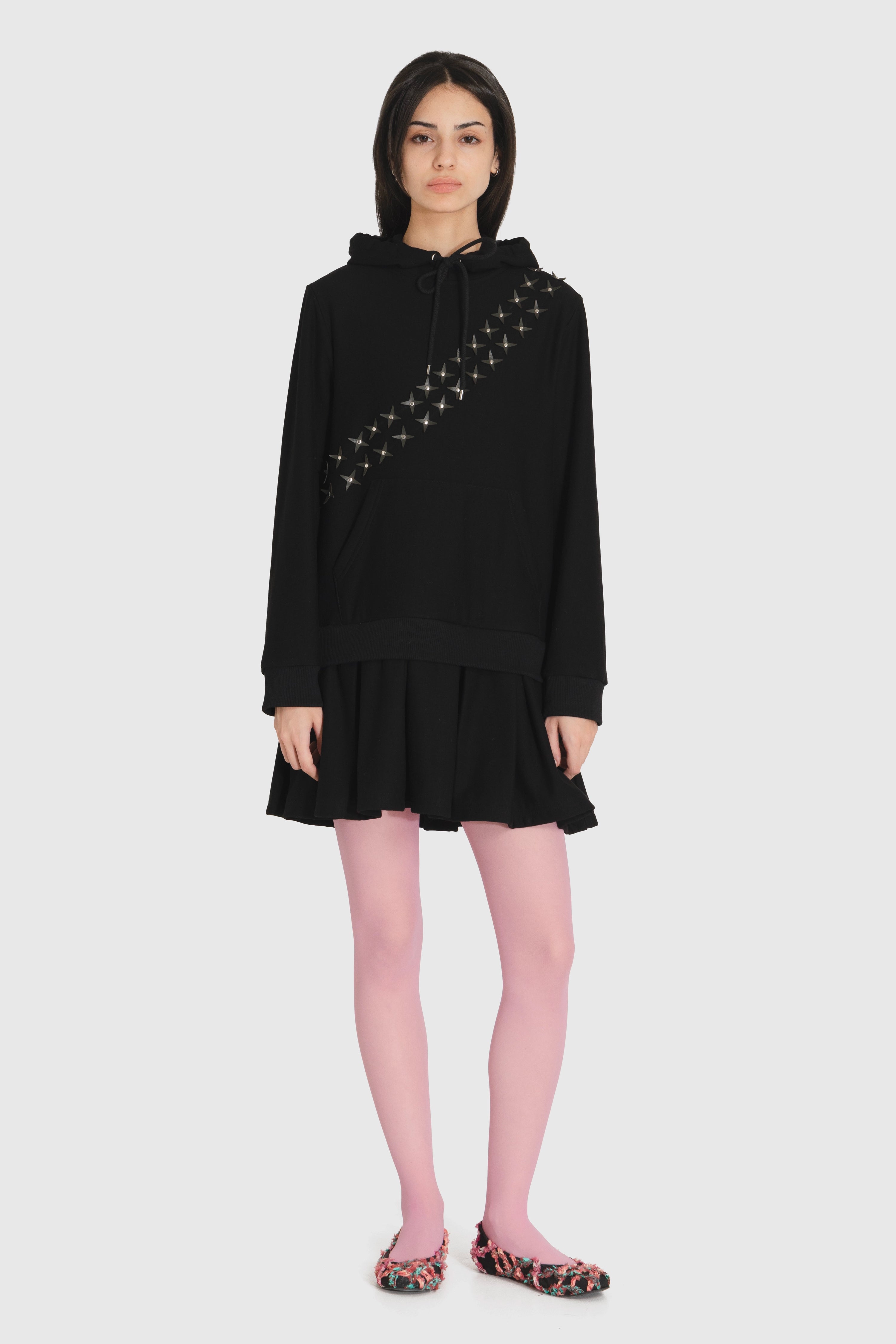 Hoodie with stars