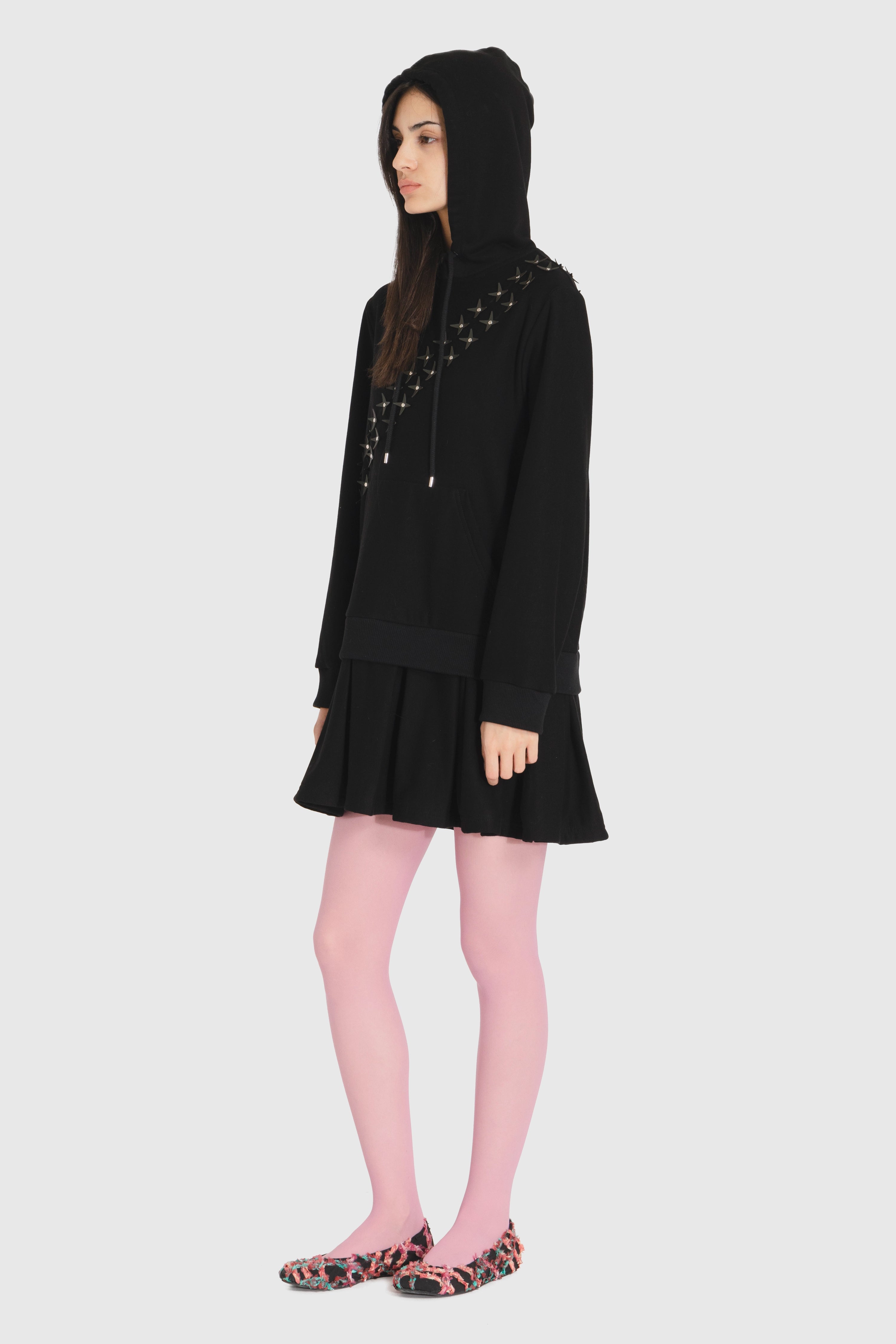 Hoodie with stars