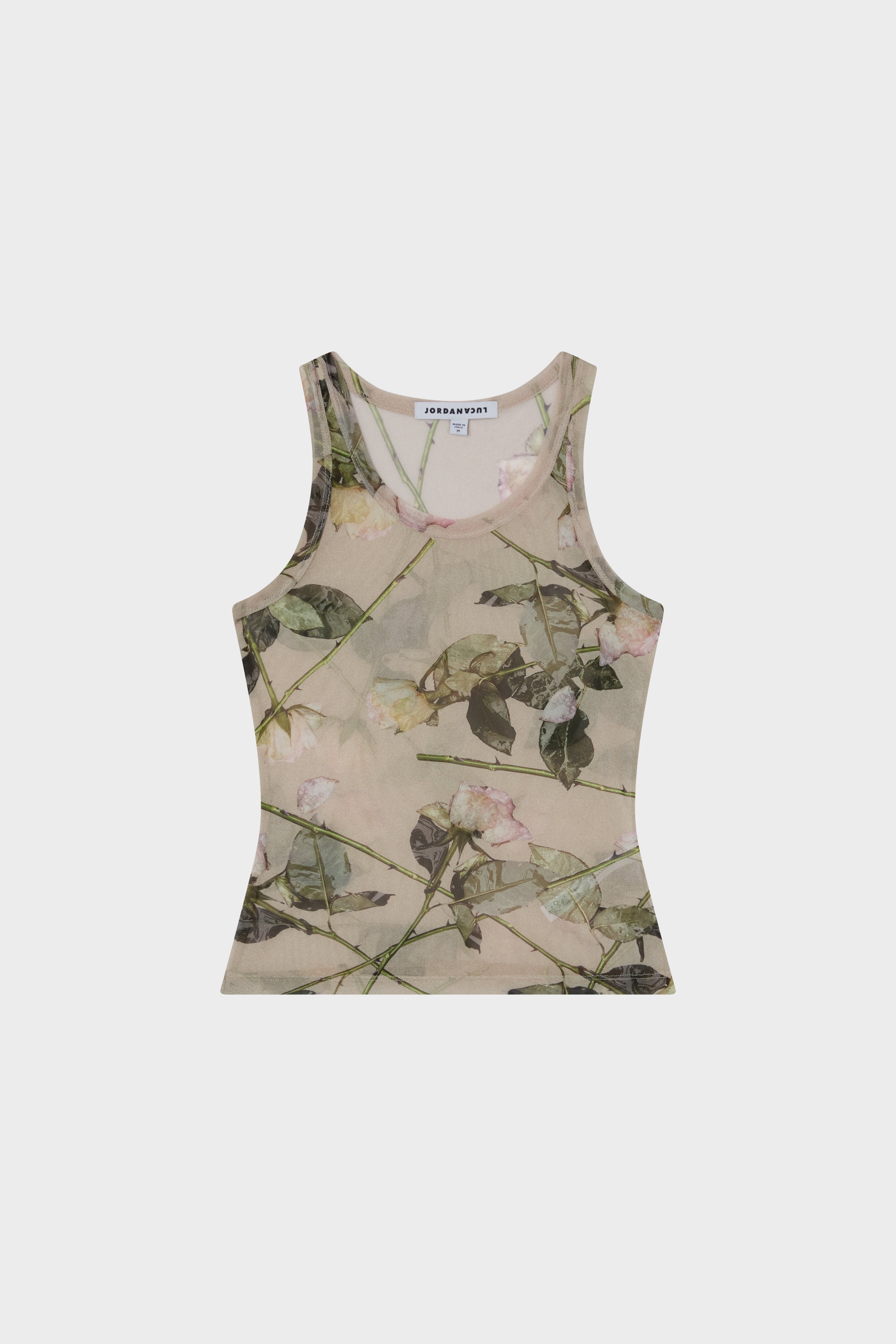 Ticker tank top 12305 floral