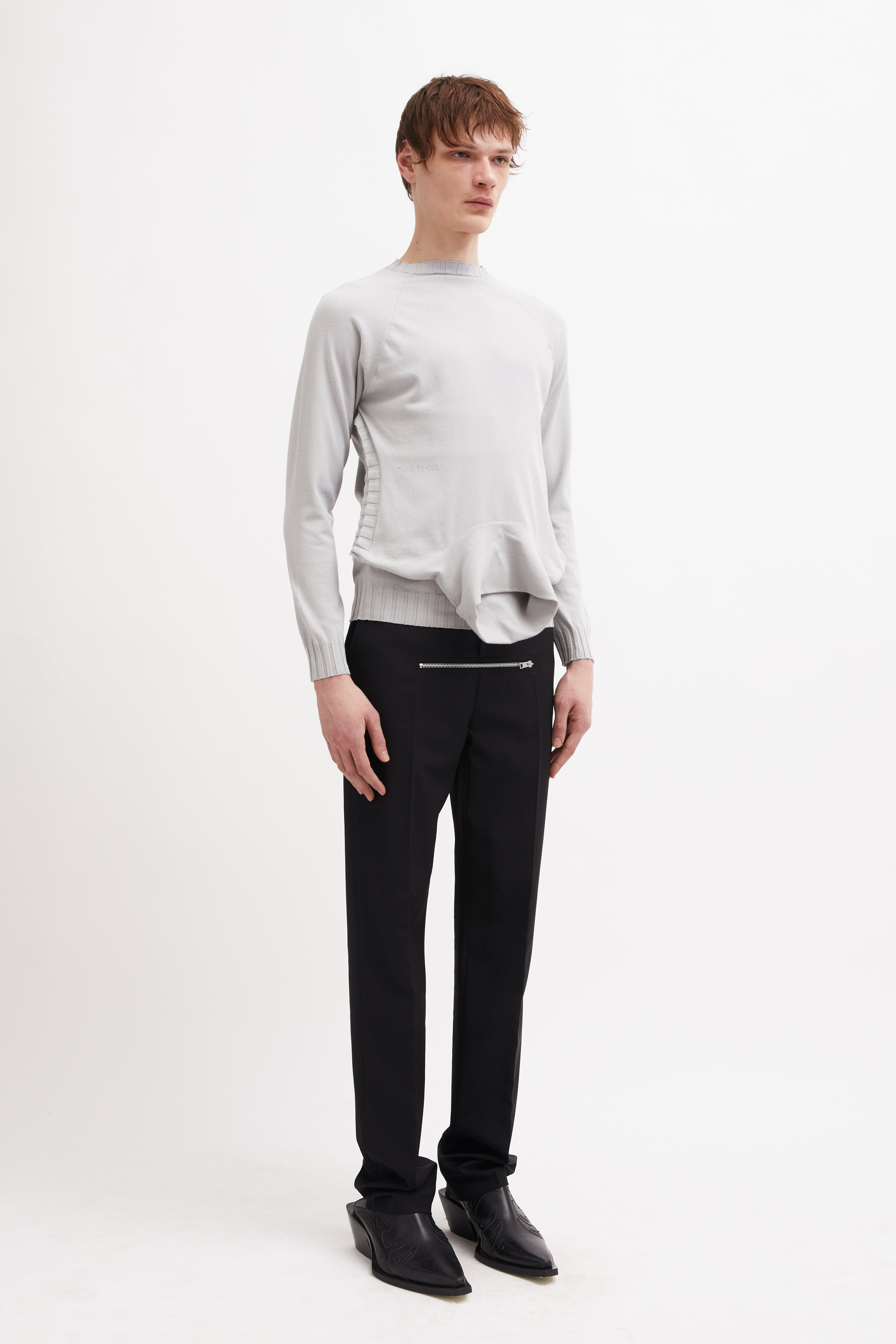 Nasdaq jumper light grey