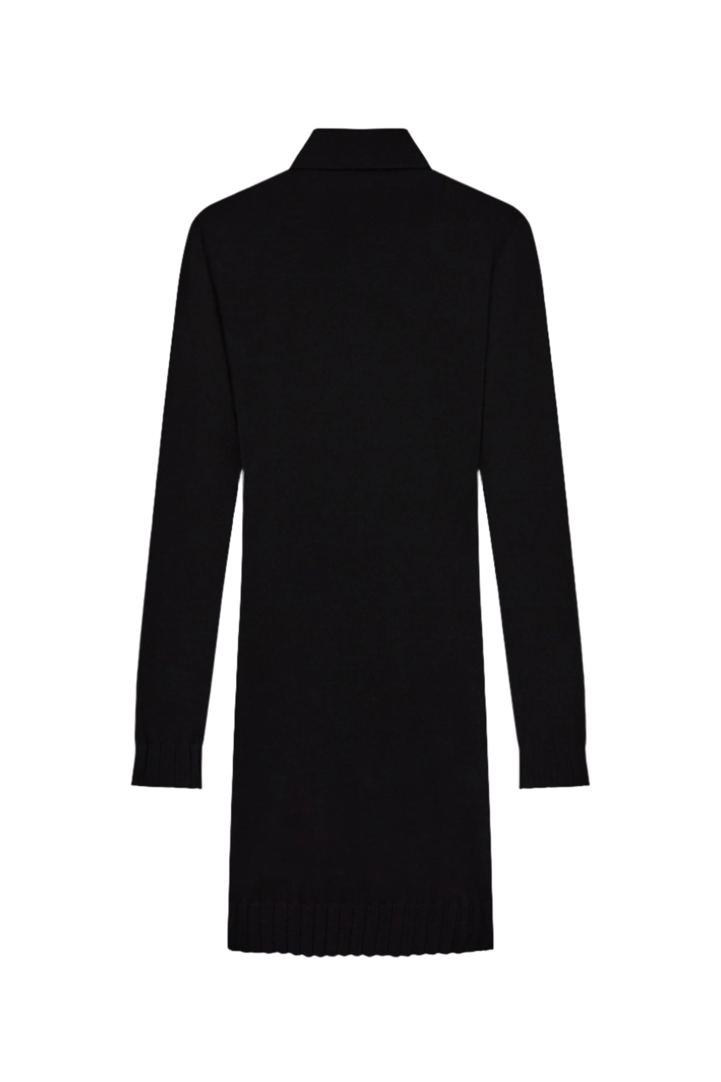Nasdaq knit dress black