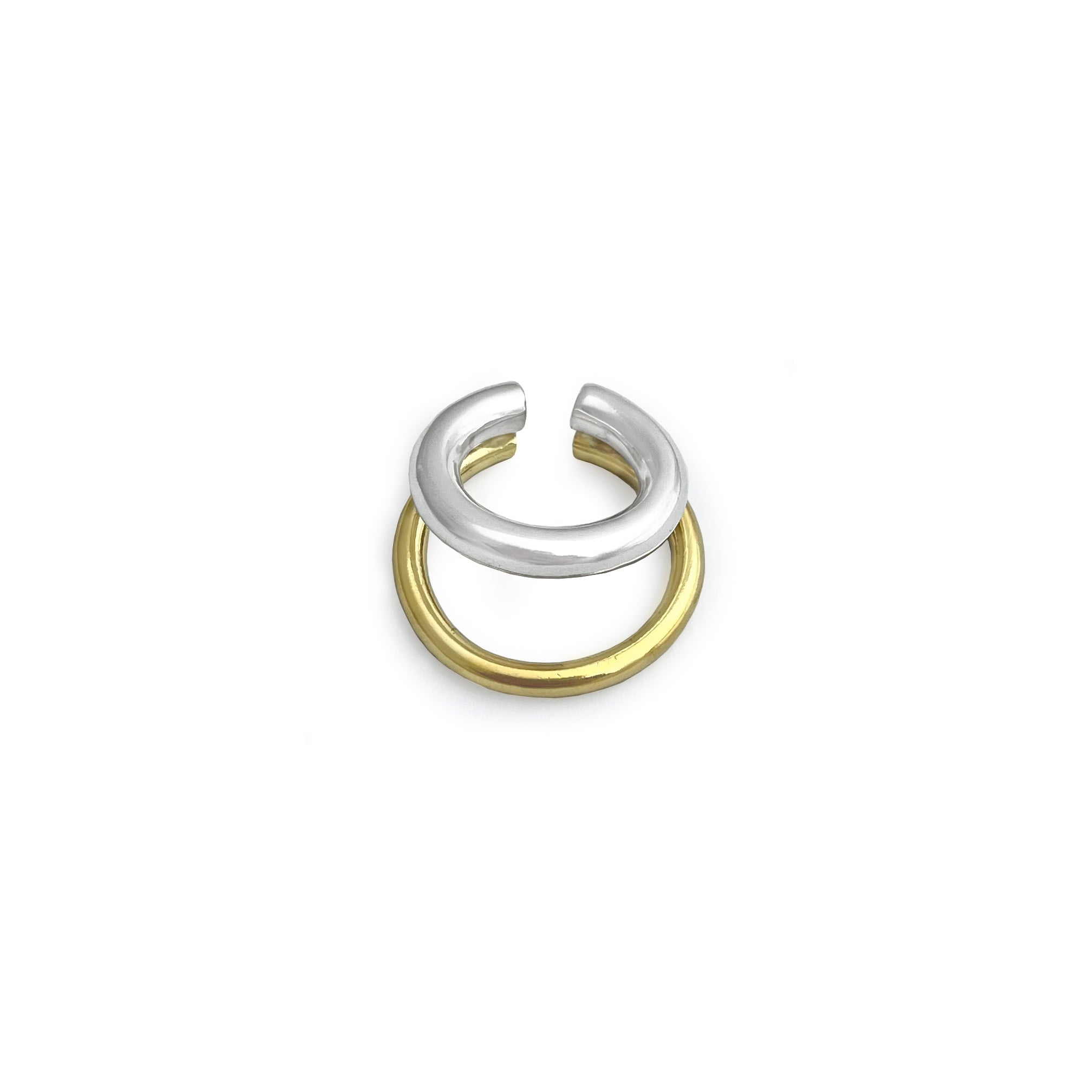 Charlotte double ear-cuff l