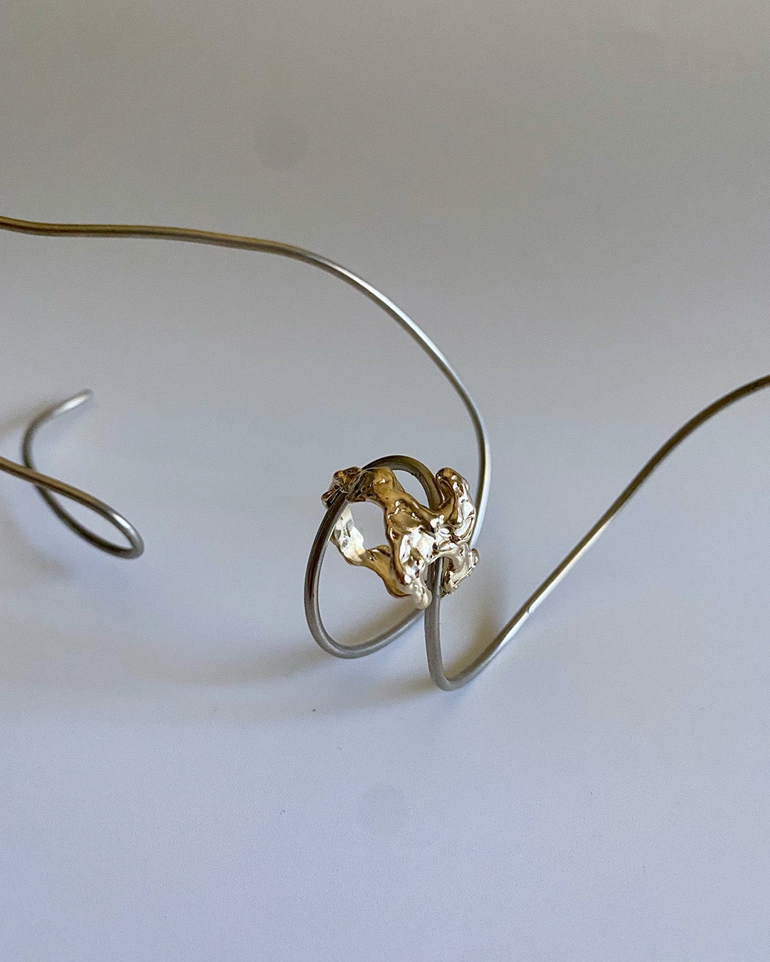 Visceral ring - gold