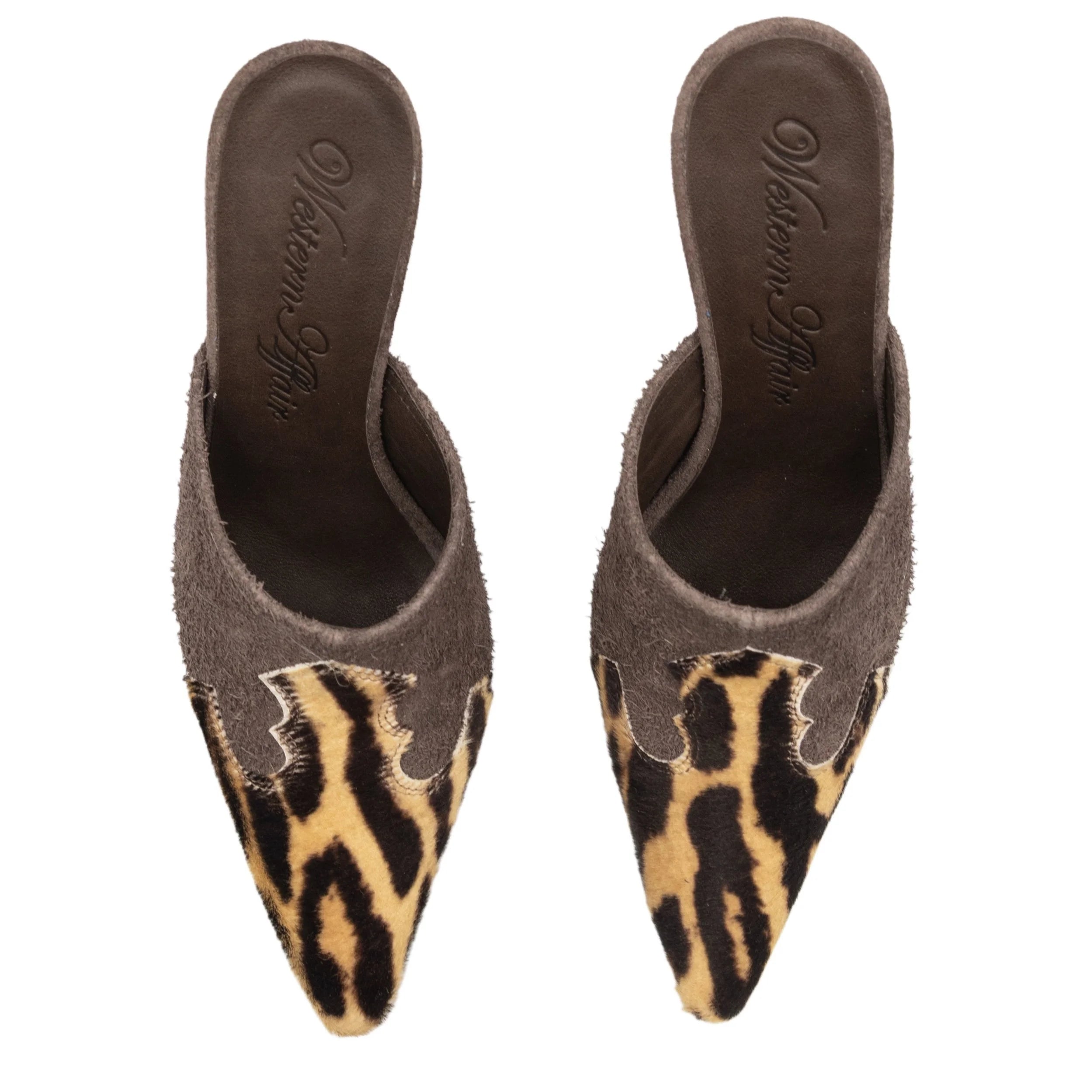 Cowgirl mules in cocoa