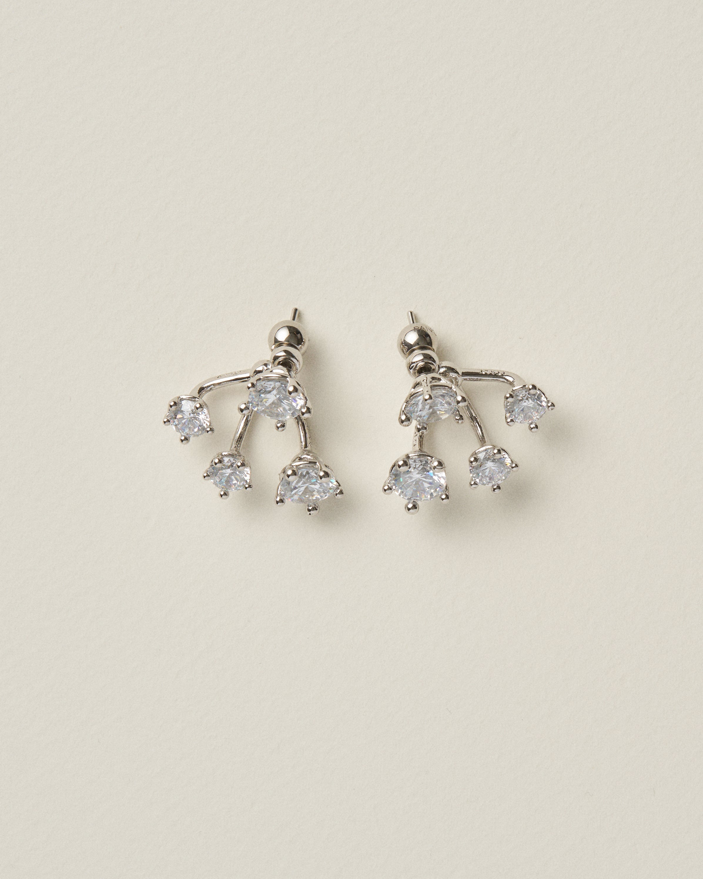 Constellation cluster earrings