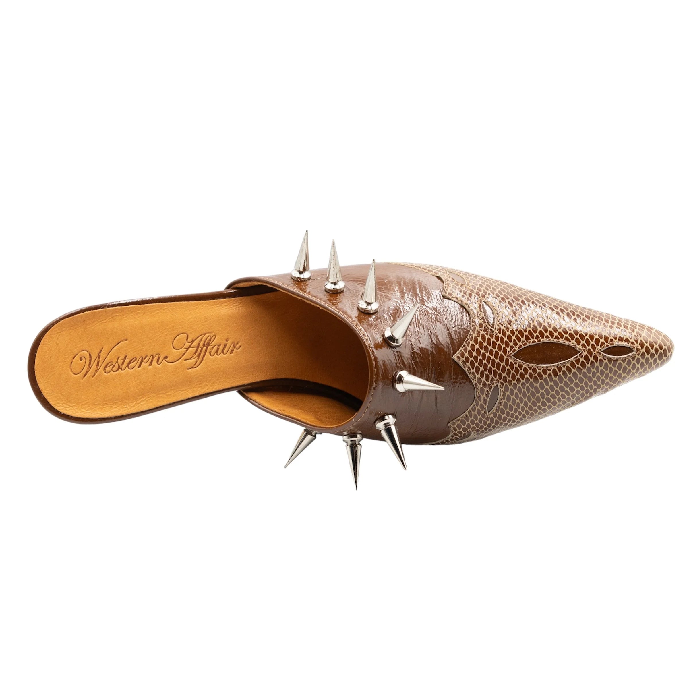 Cowgirl mules in bourbon