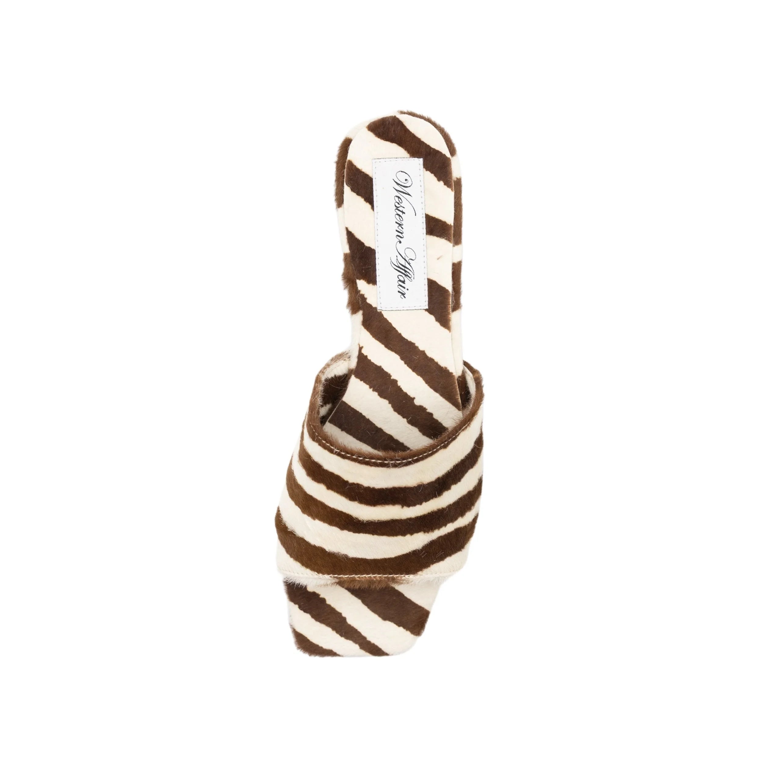 Pony zebra flats