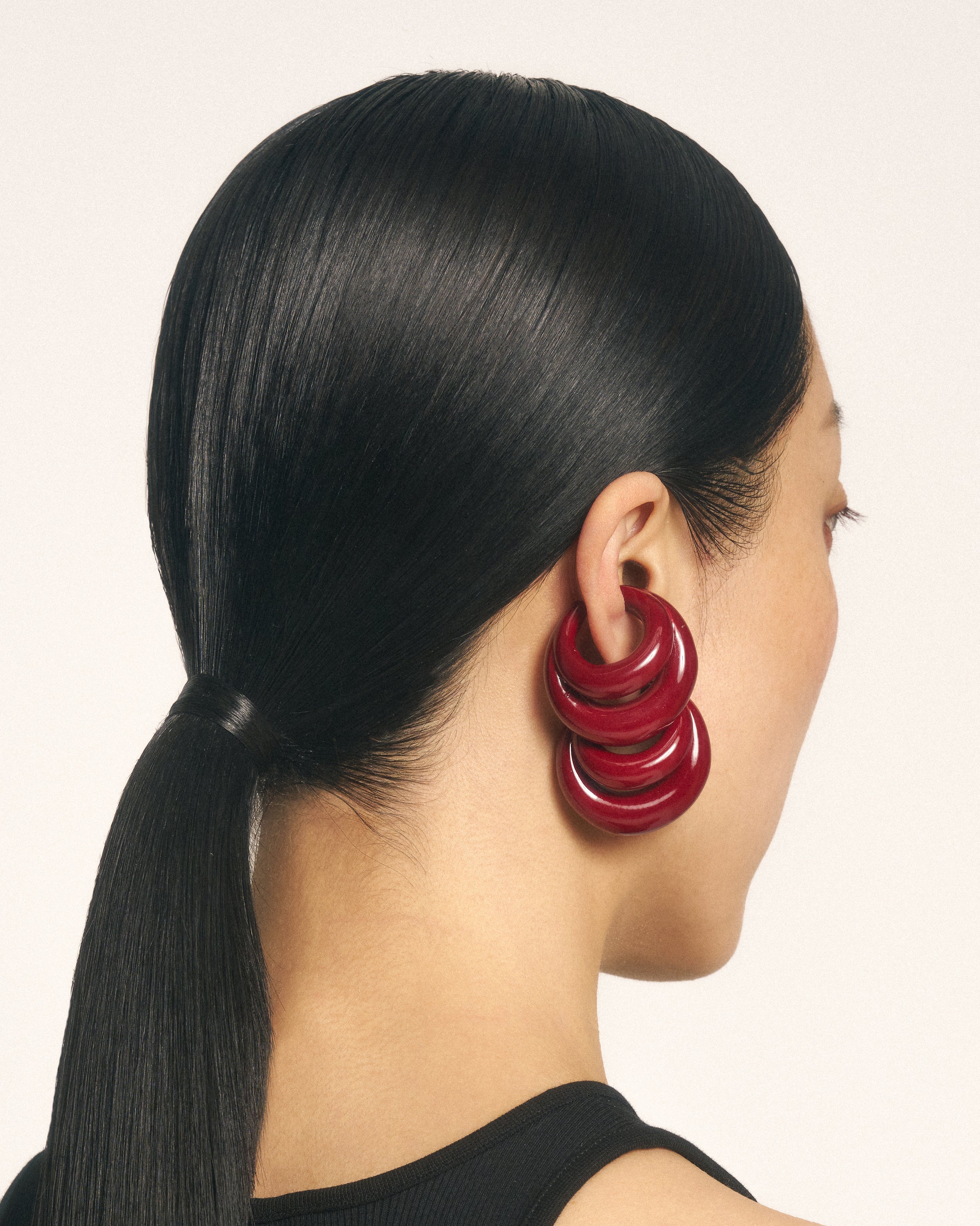 Blow up ear cuff