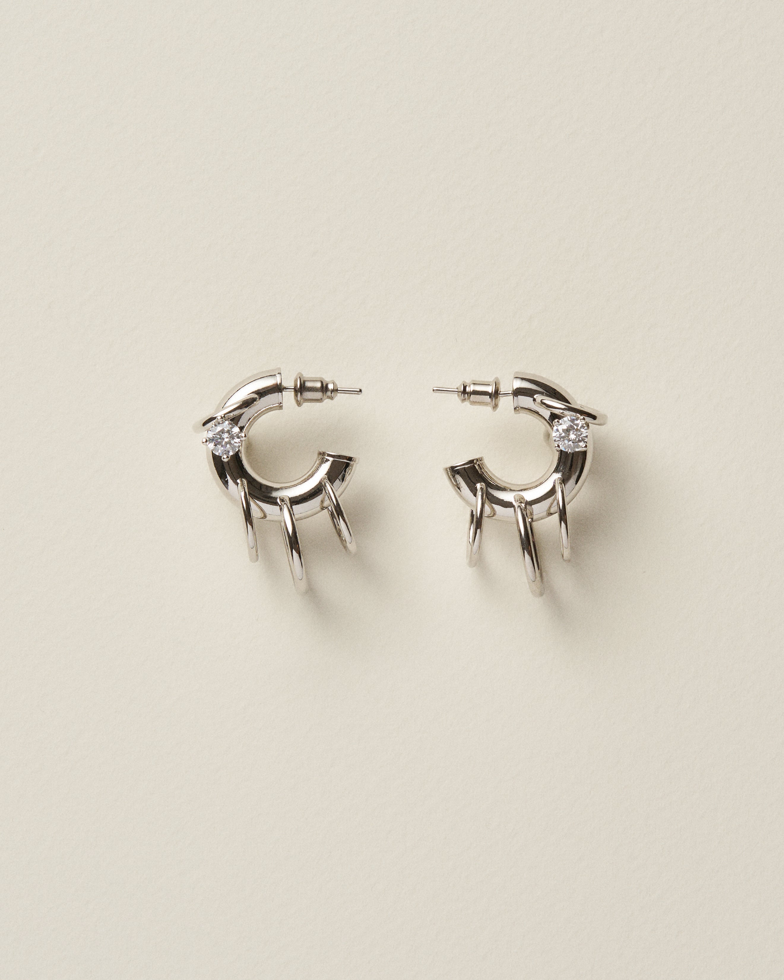 Pierced hoops