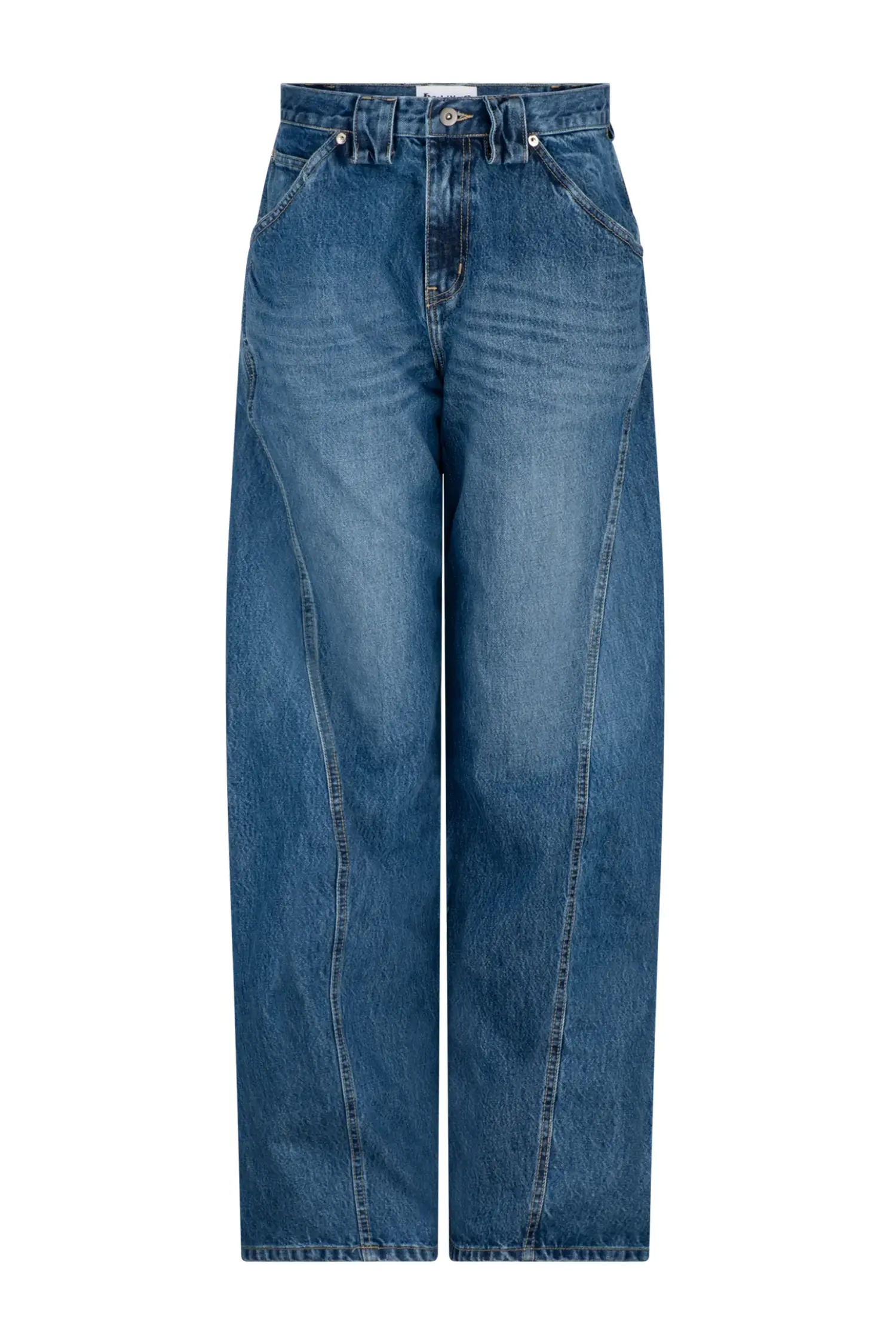 Gab cole x karlaidlaw iron gate jean indigo blue