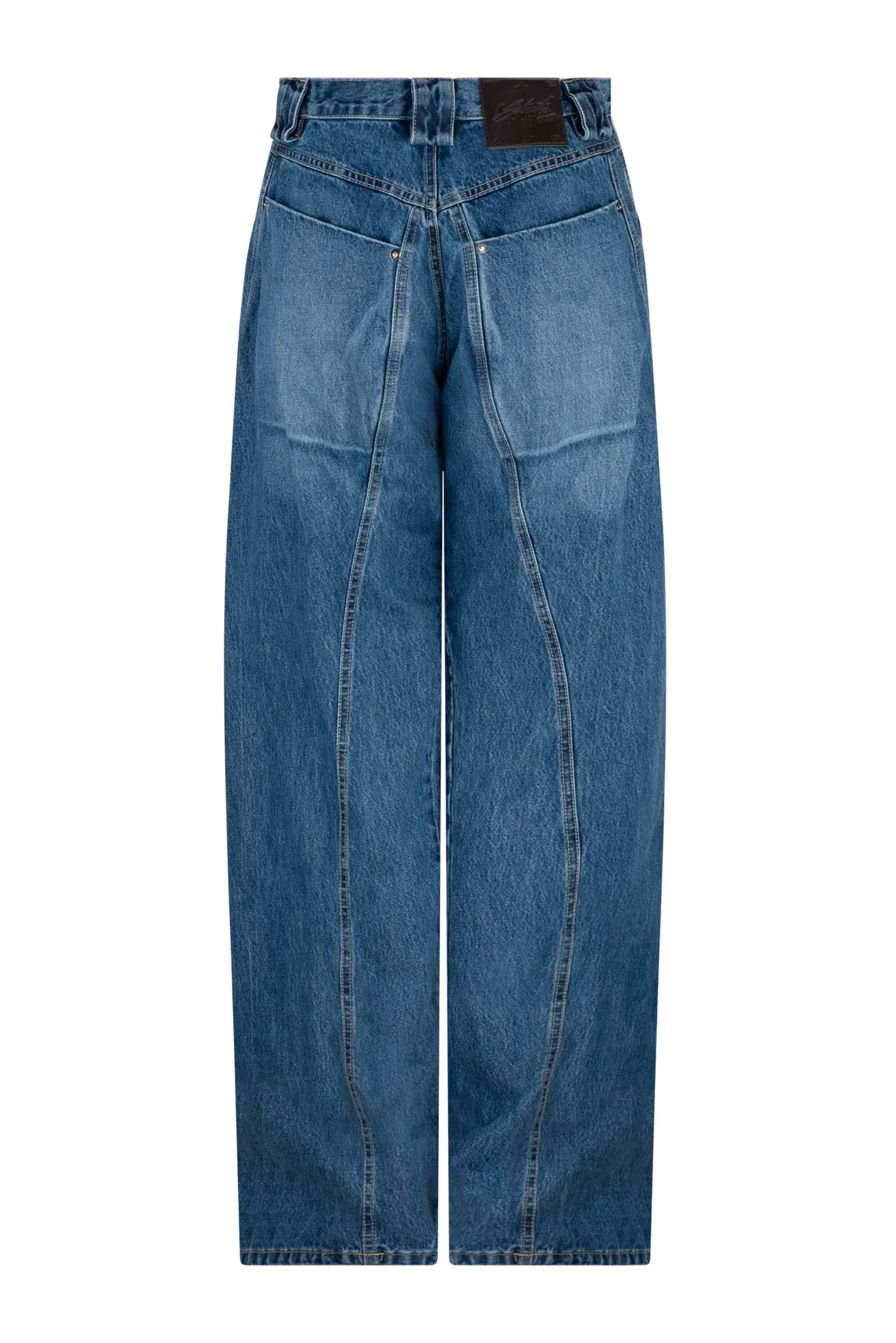 Gab cole x karlaidlaw iron gate jean indigo blue