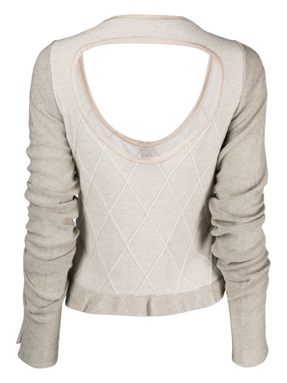 Cardigan with button