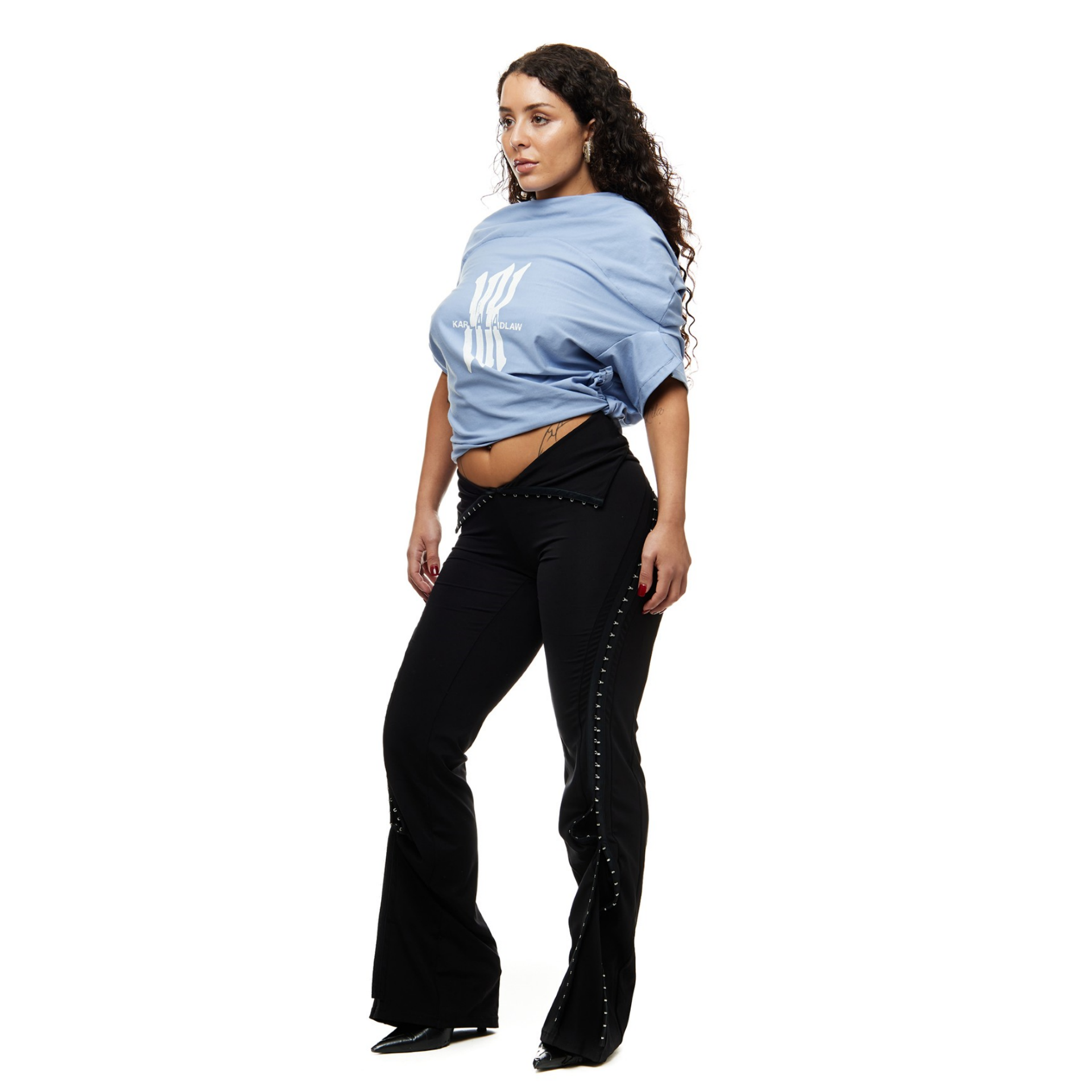 Lulu top - sky blue