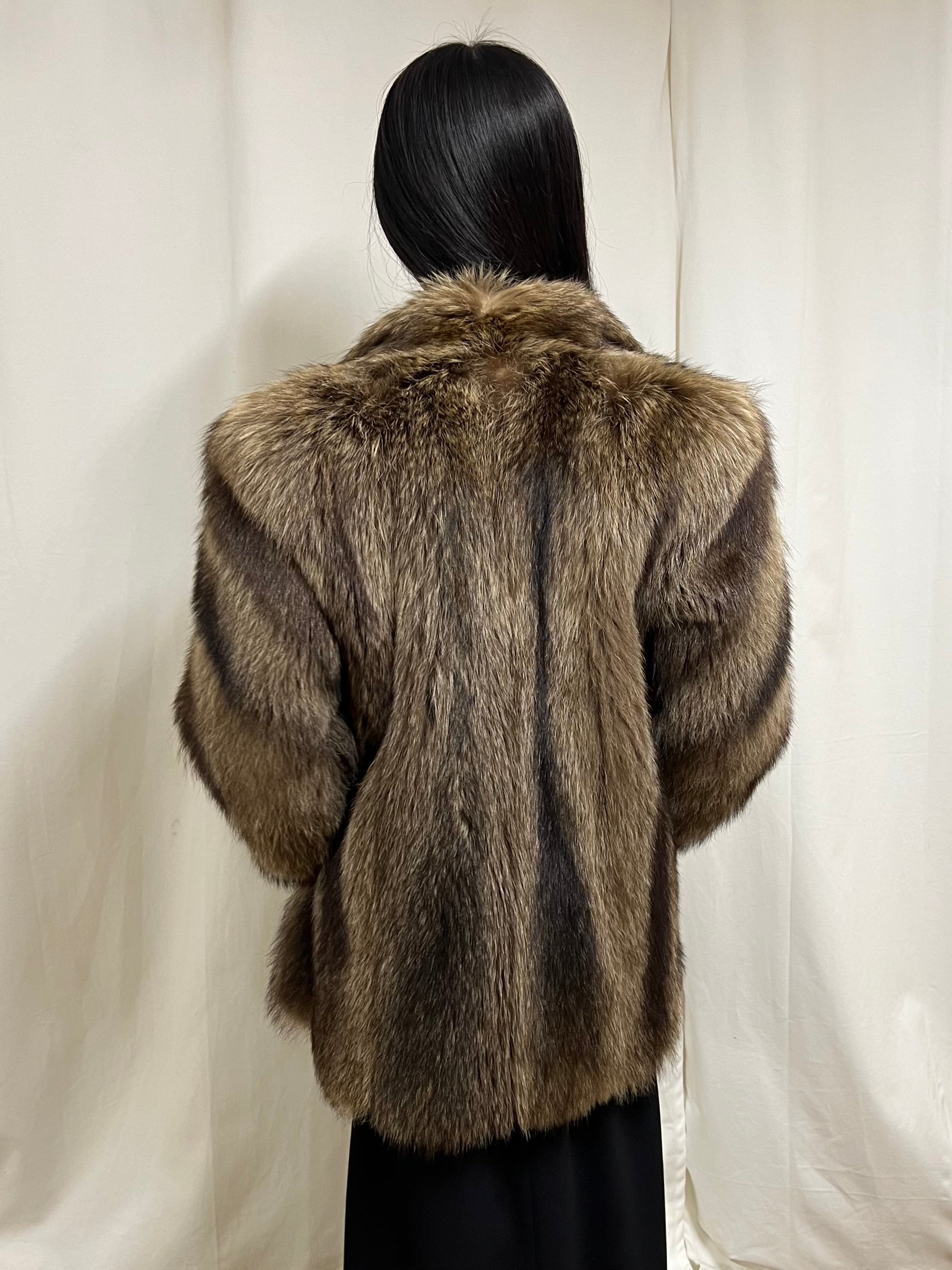 Genuine fur coat