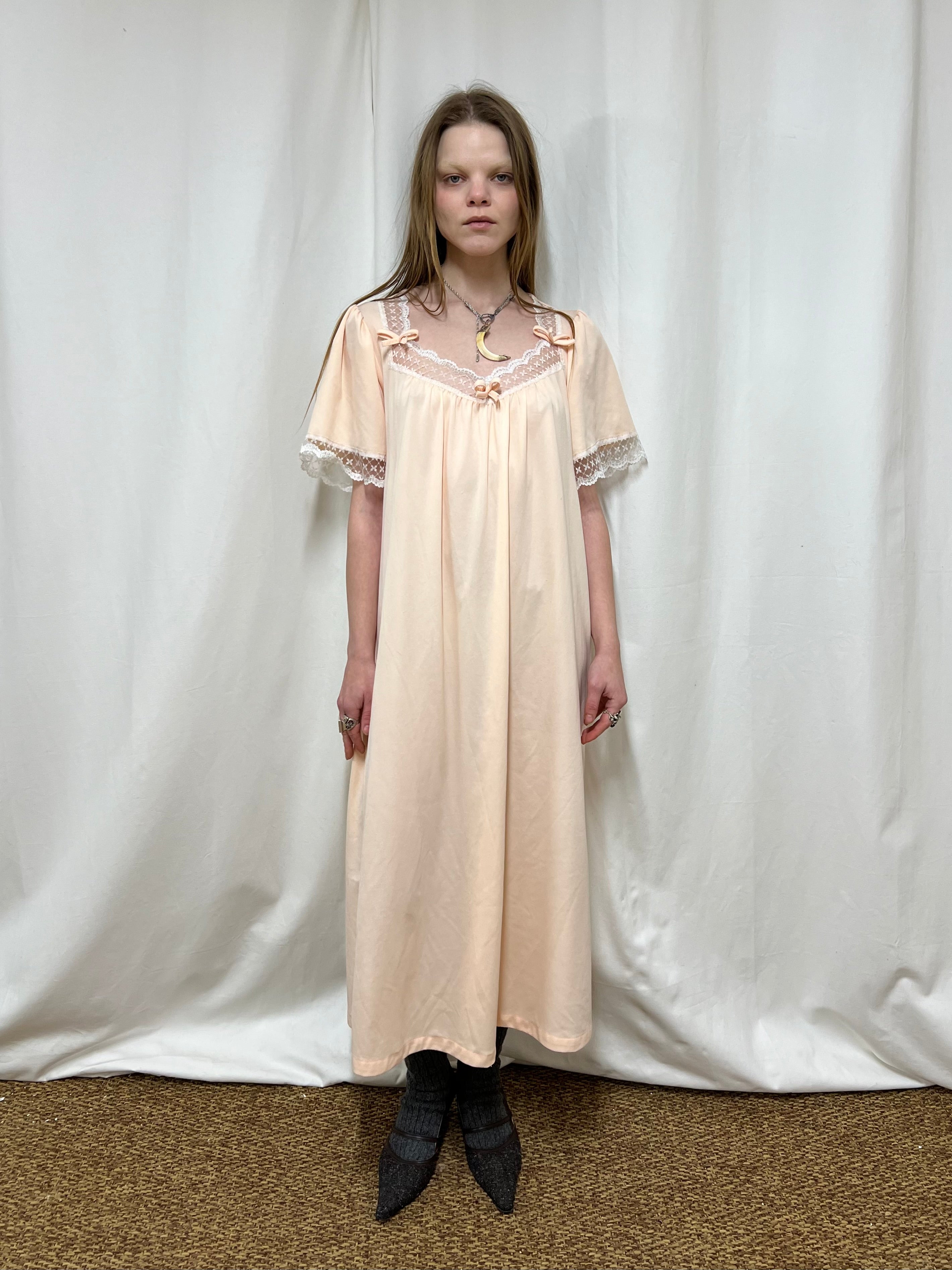 Rose slip dress