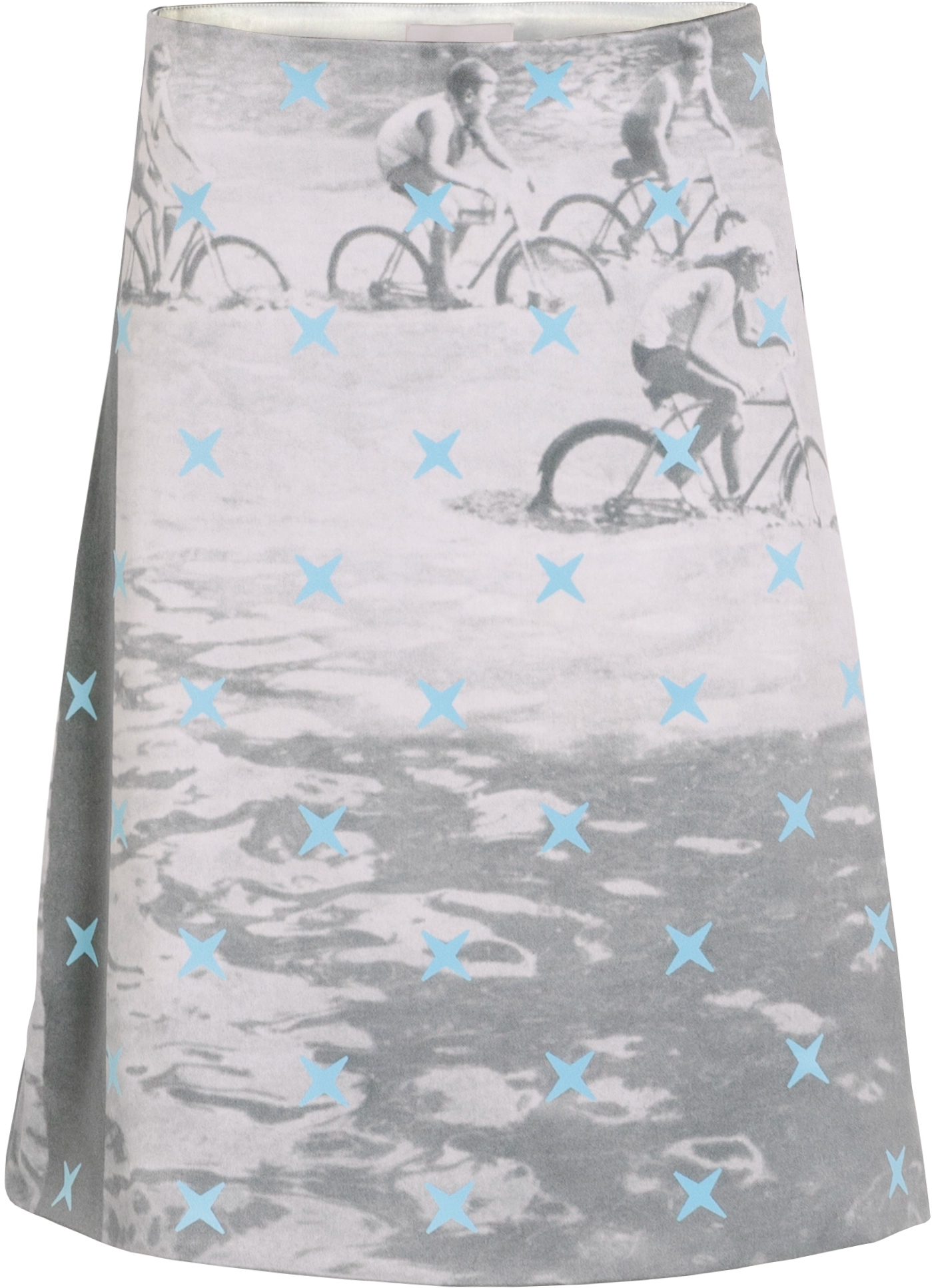 Skirt midi with print