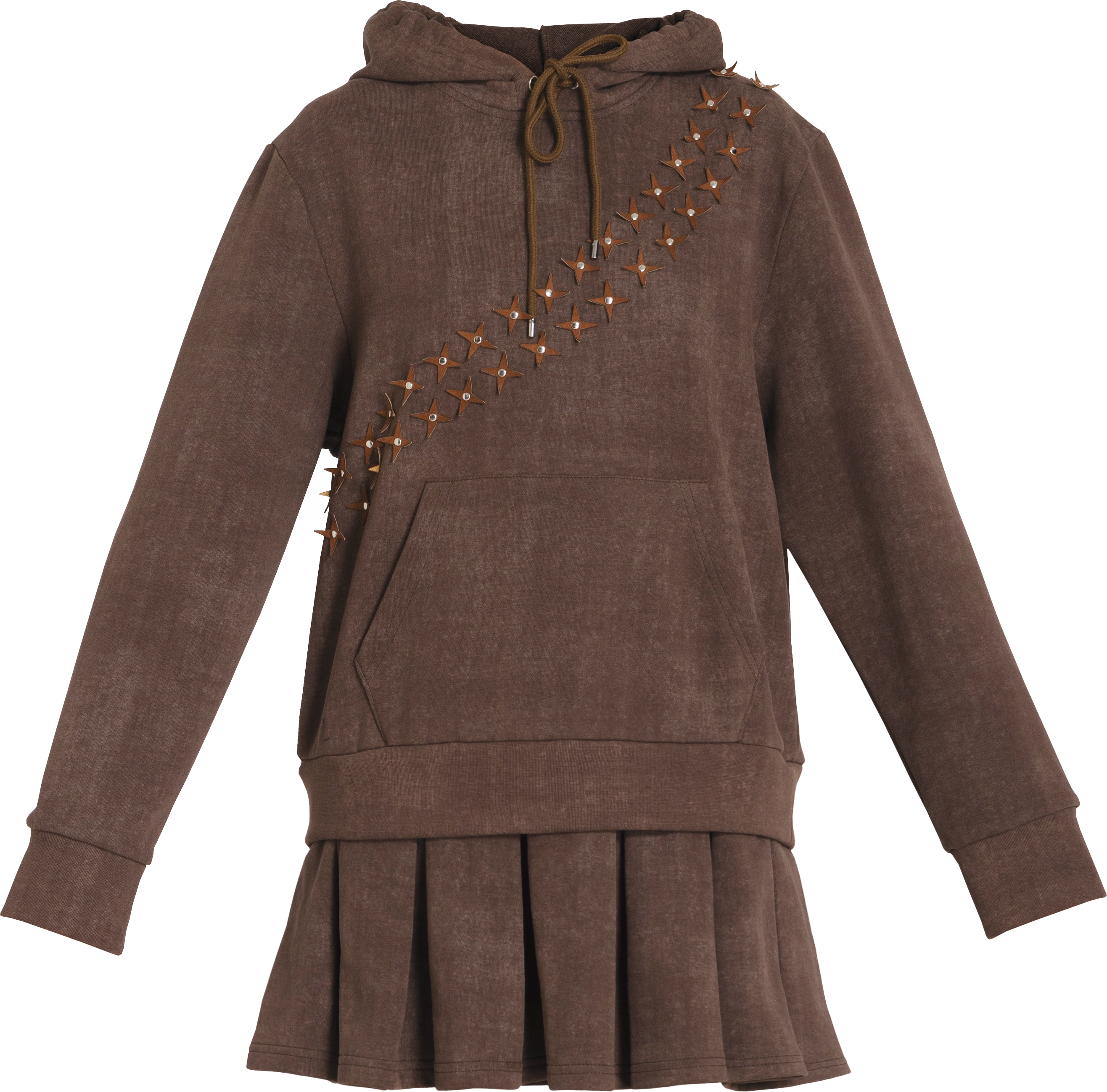 Hoodie with stars