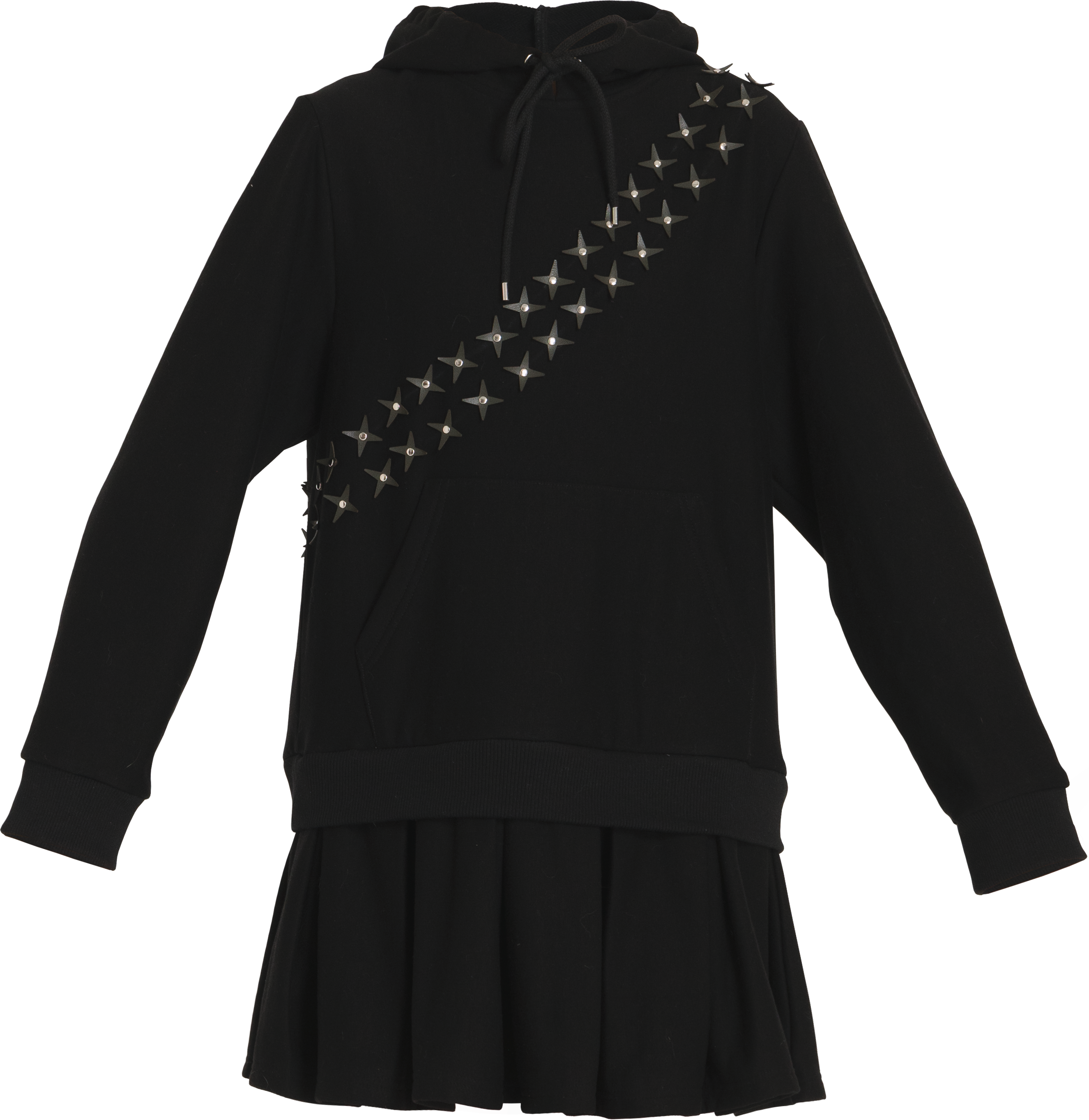 Hoodie with stars
