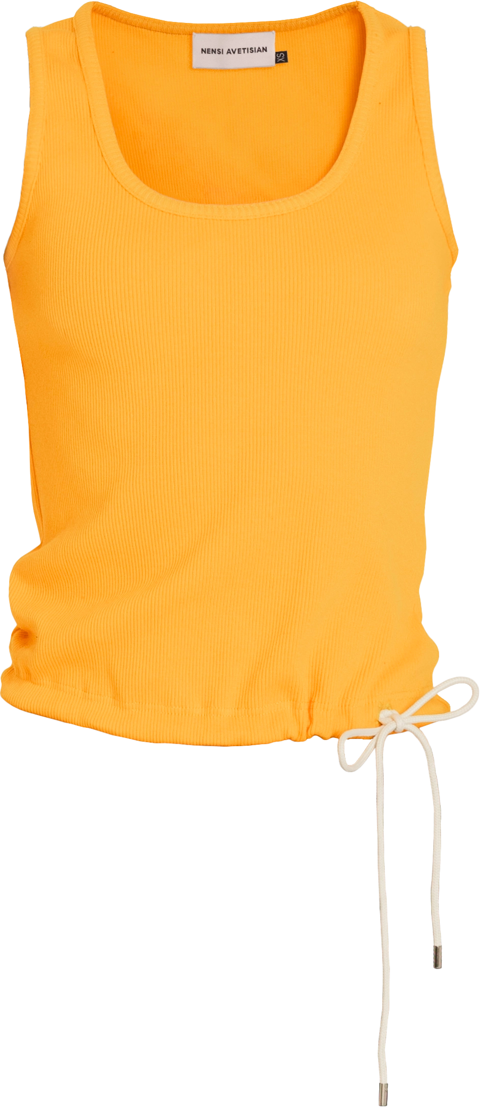 Tank top with lace detail