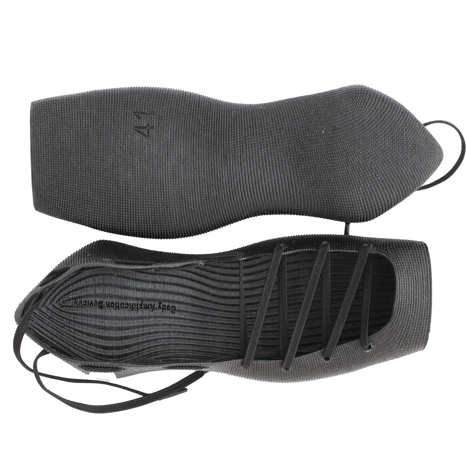 Plebeian mules - black
