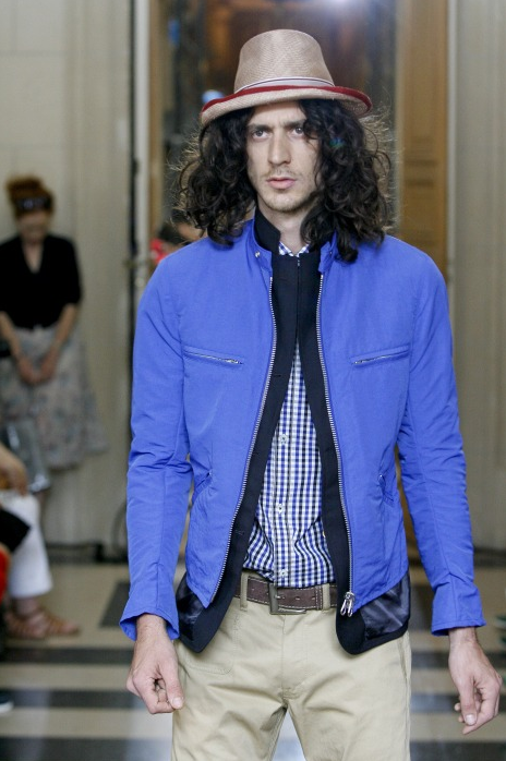 Junya watanabe man x brooks brothers s/s 2009 reversible jacket