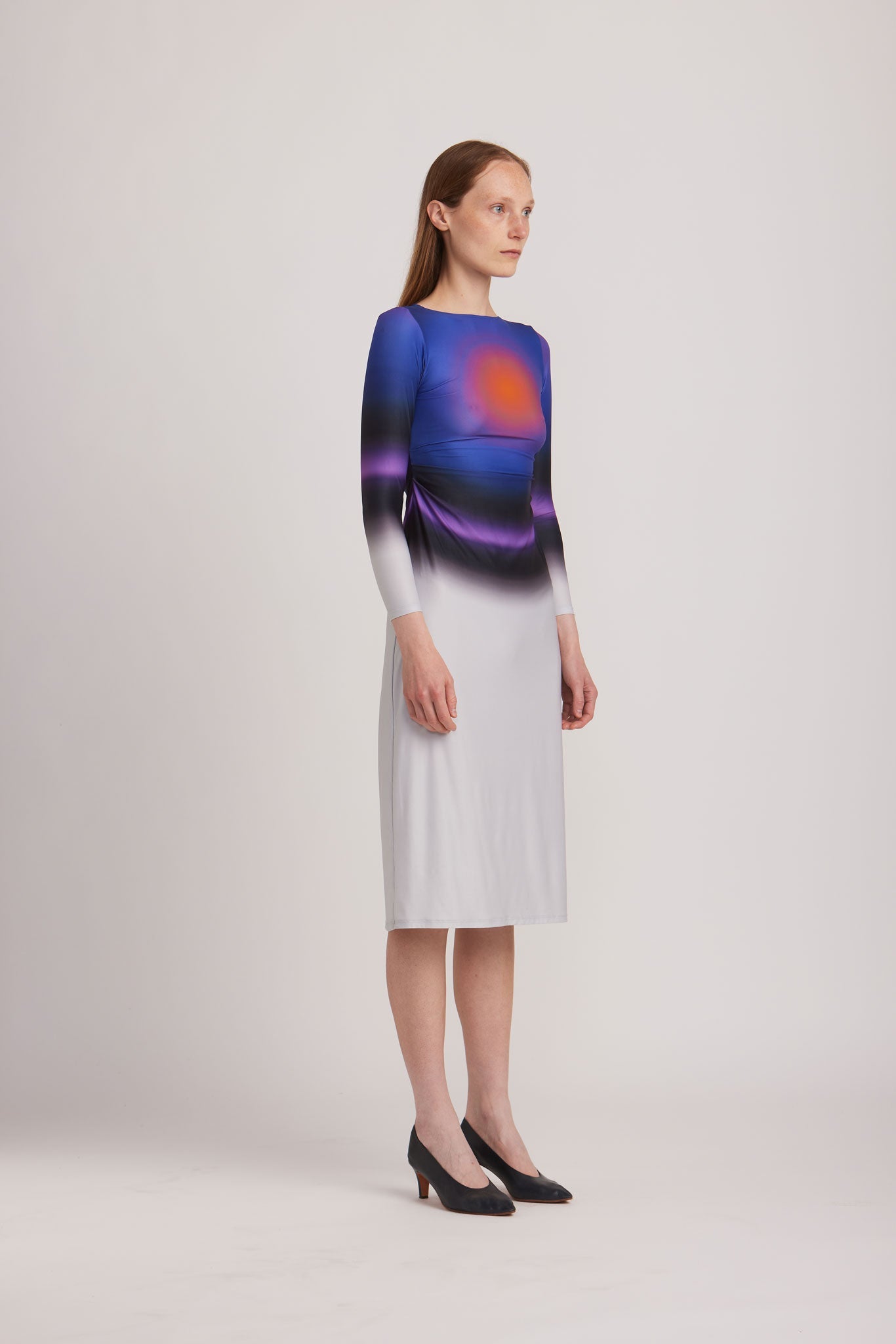 Saturn midi dress