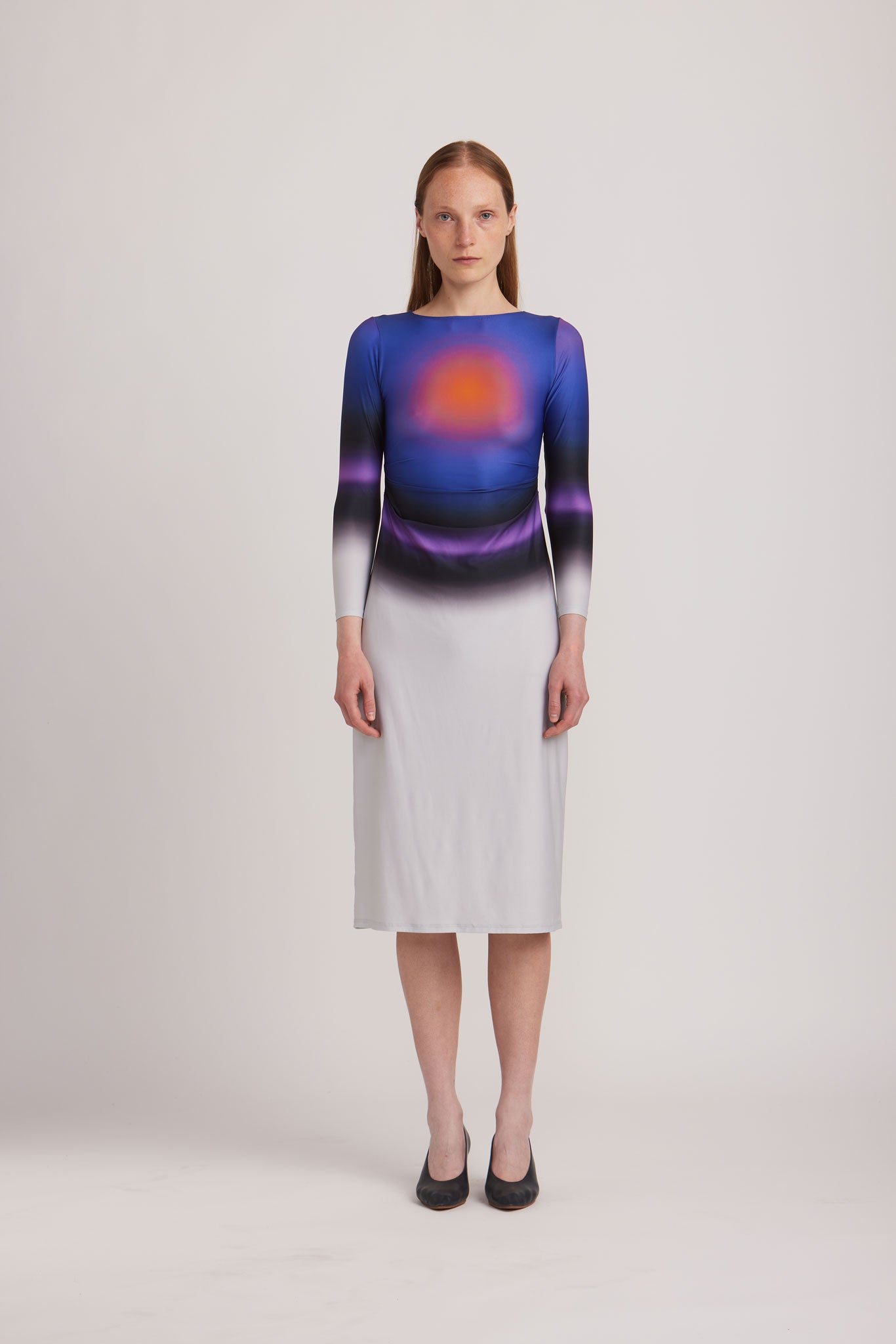 Saturn midi dress