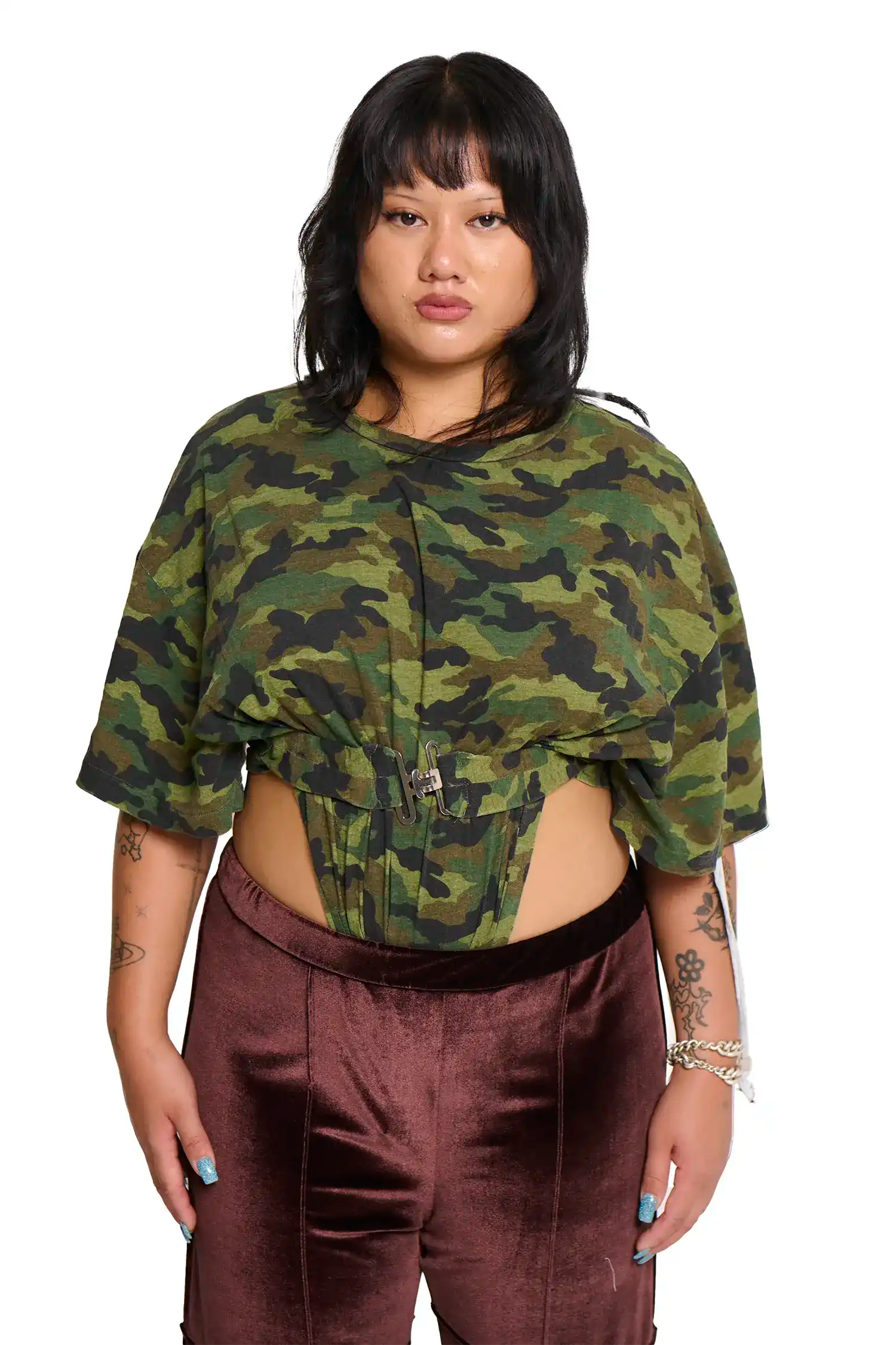 One piece tshirt - camo
