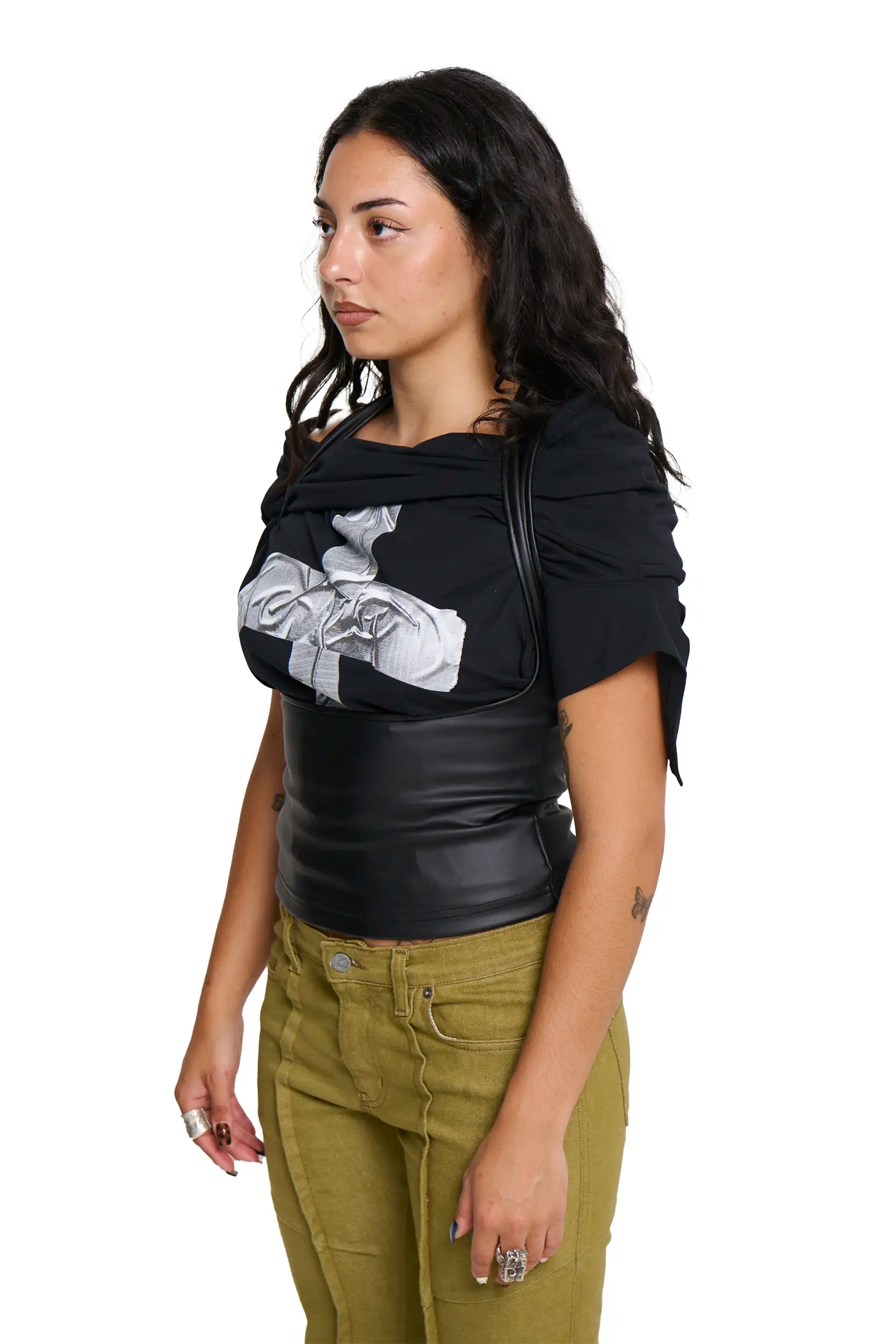 Lulu top - black