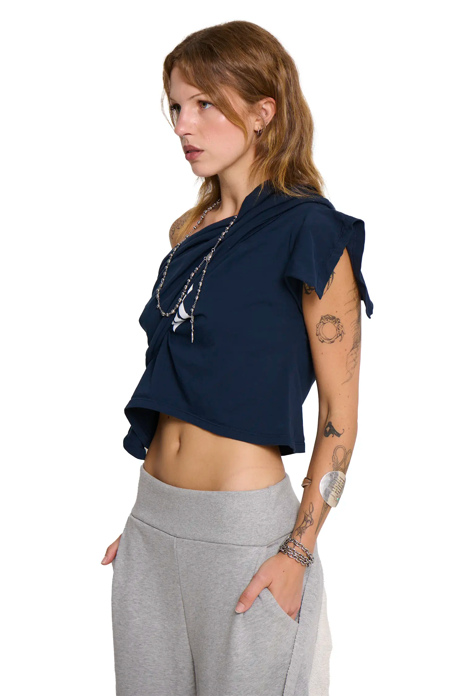 Lulu top - navy
