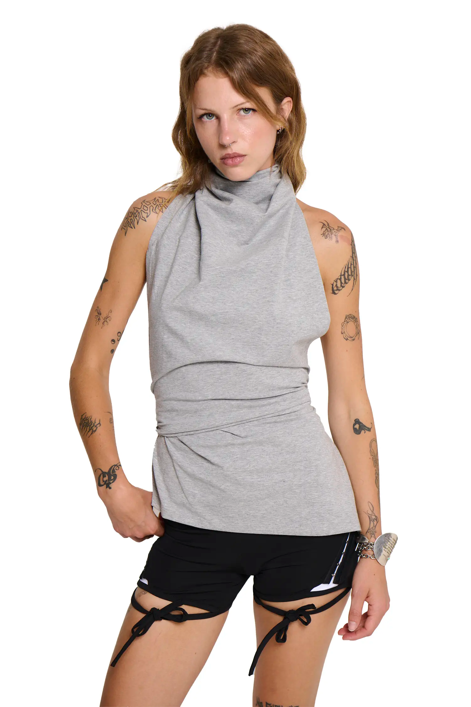 Halterneck - grey