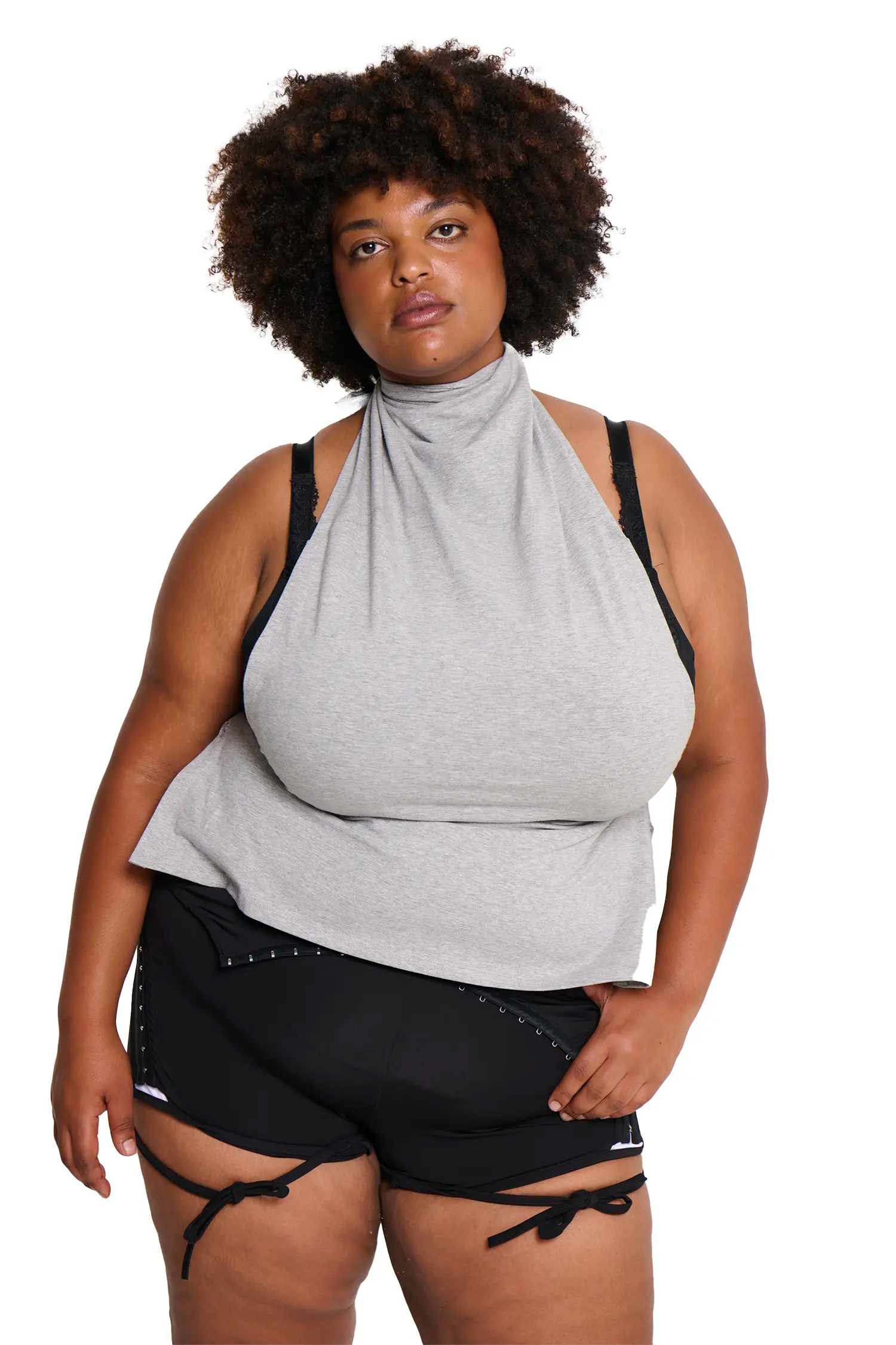 Micro short - black